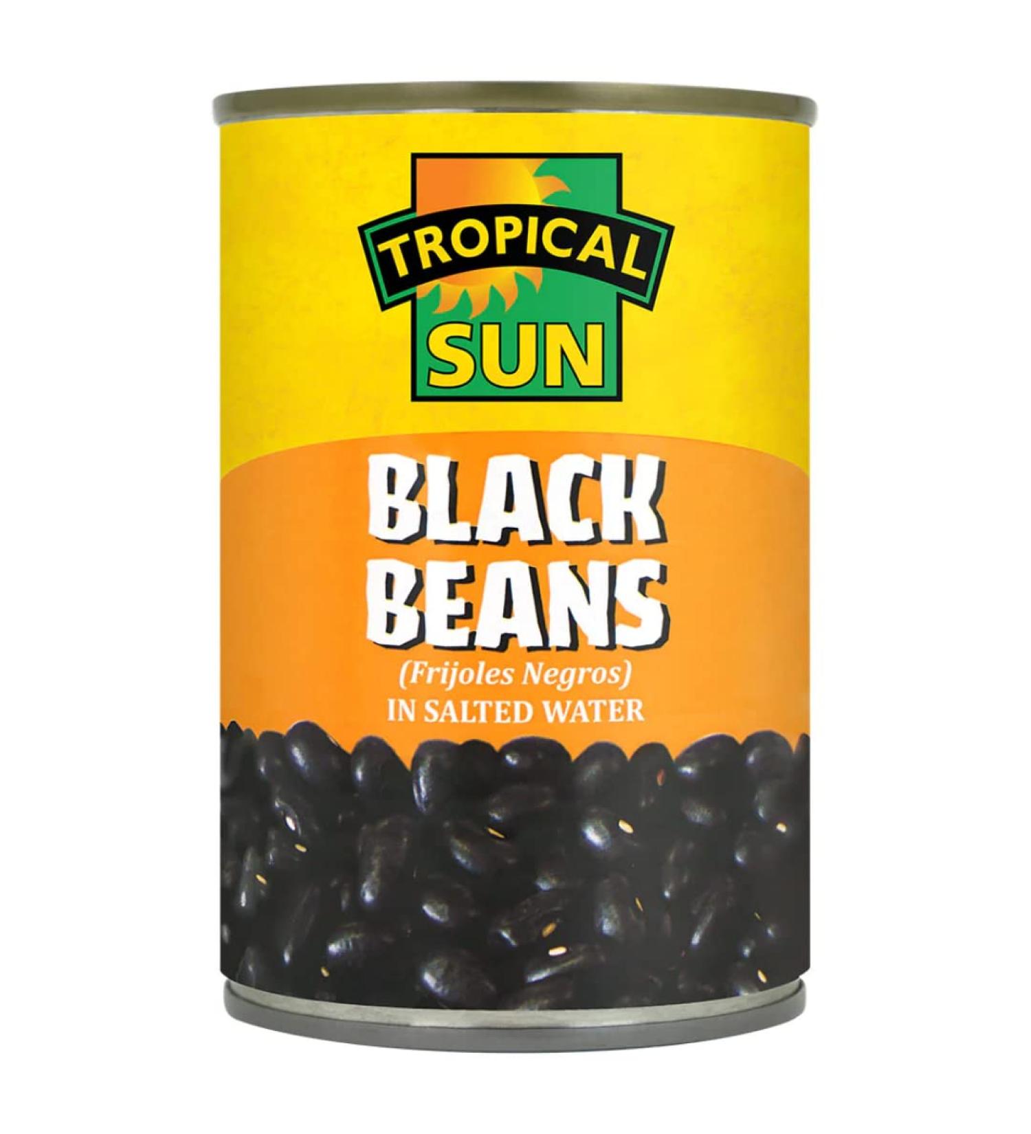 2 x Tropical Sun Black Beans 12 x 400g