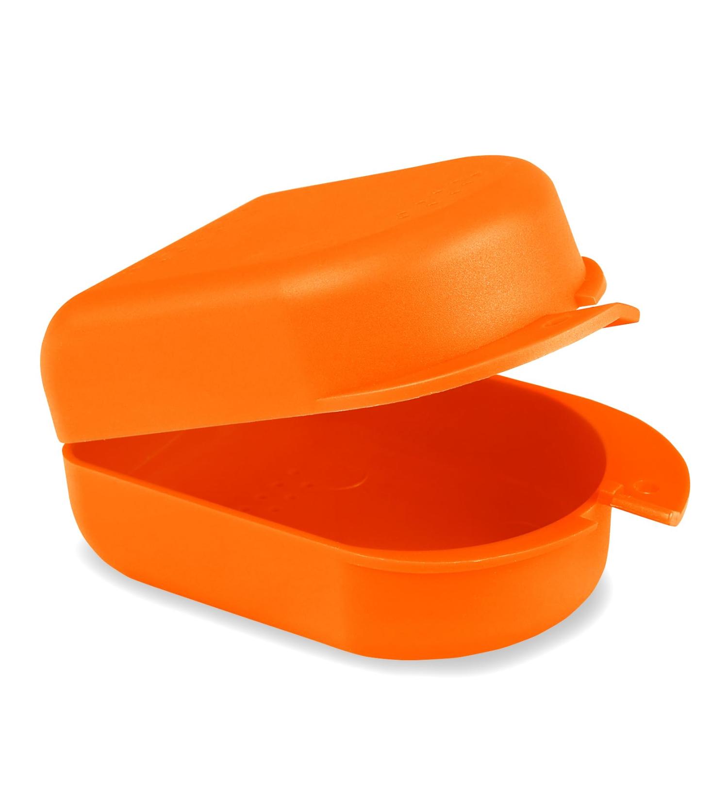 Wellsamed KFO Splint Box Green Line - 100% Recycled Orange Storage for Dental Braces & Splints | Eco-Friendly eCommerce - Buy Online on GoSupps.com