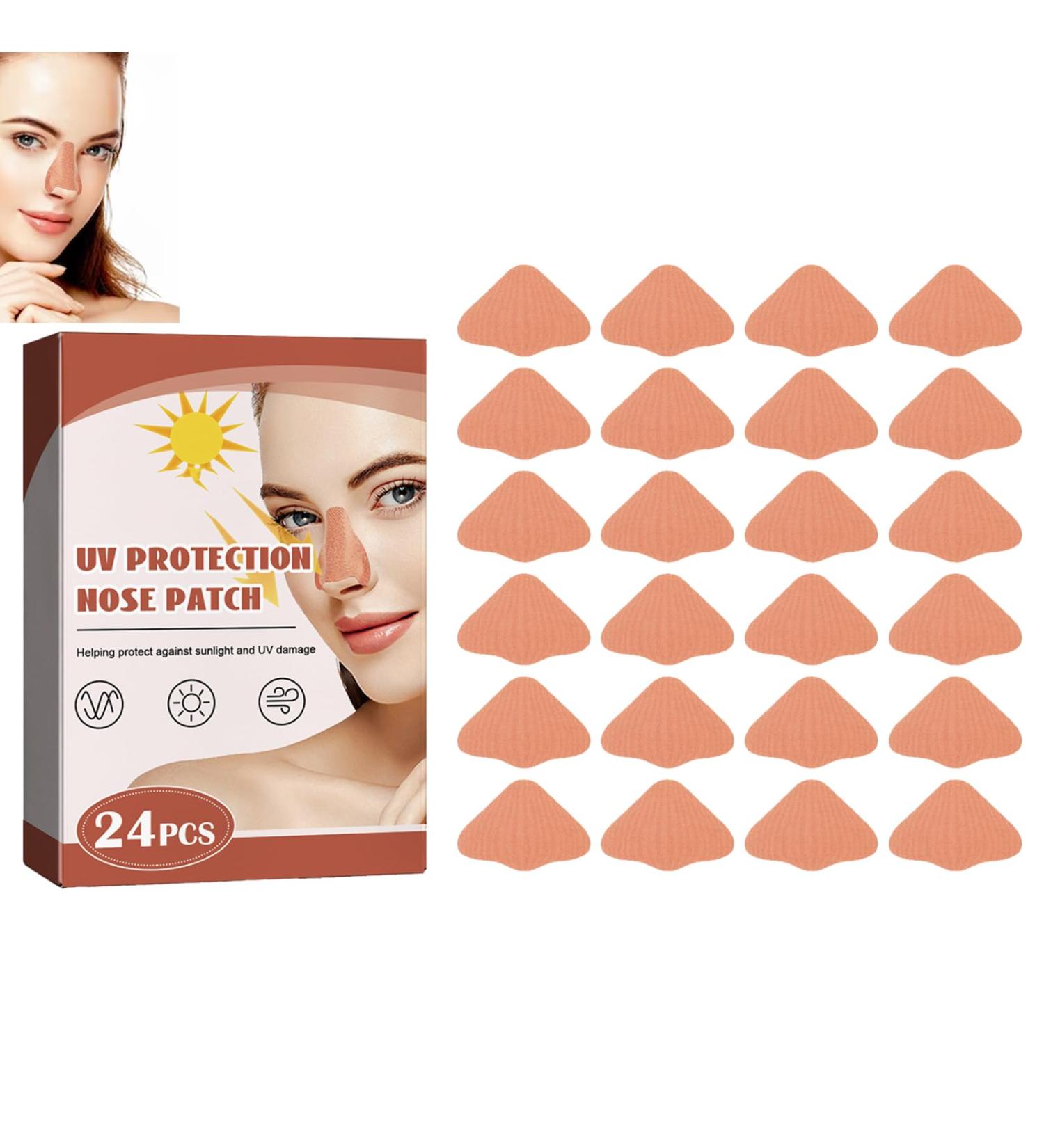 Gnaumore Nasal Sun Protection - UV Shield for Outdoor Sports | 24 PCs Nose Plaster for Ultimate Sun Protection - Buy Online on GoSupps.com