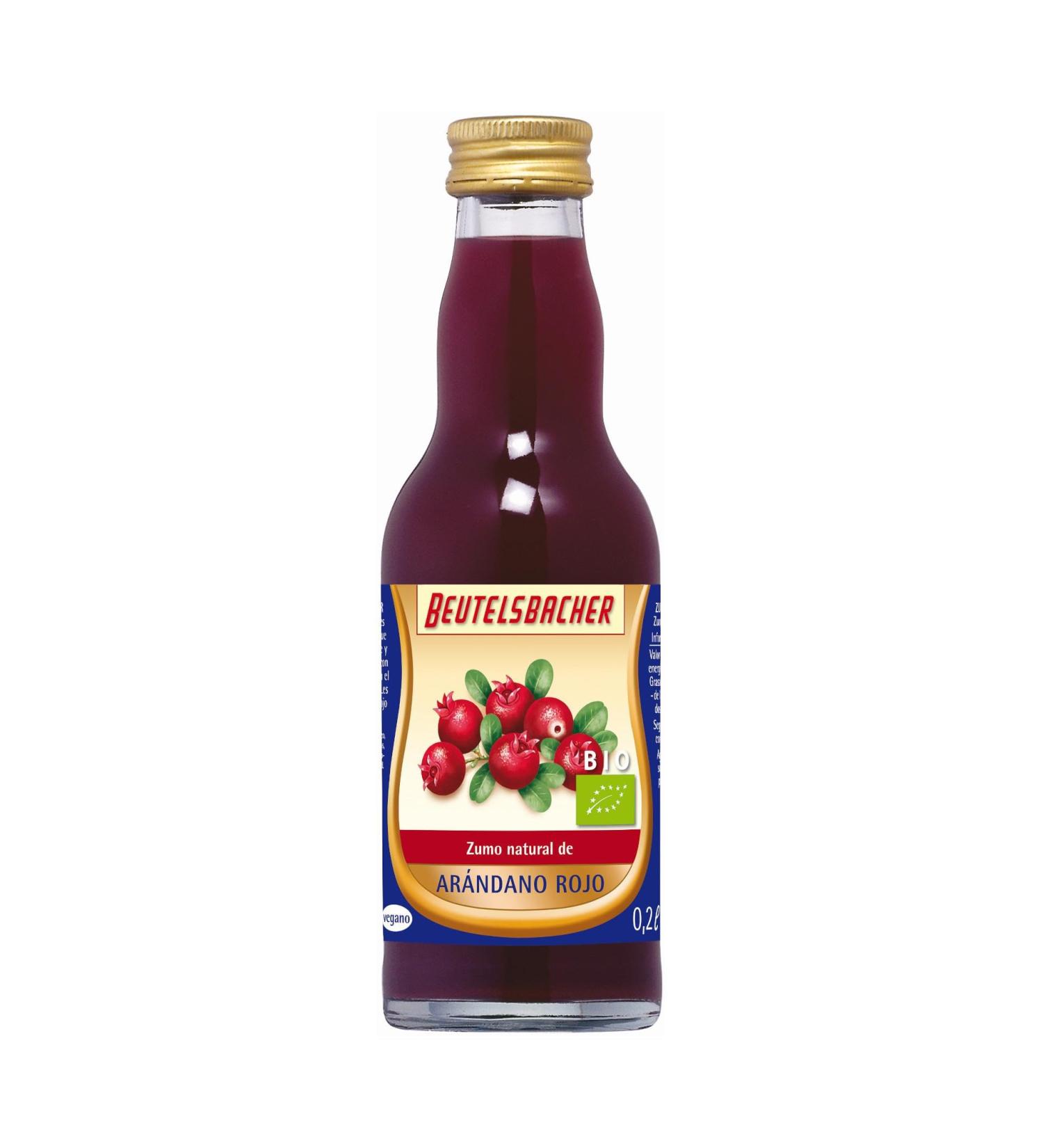 Red cranberry juice 200 ml (Blueberries)