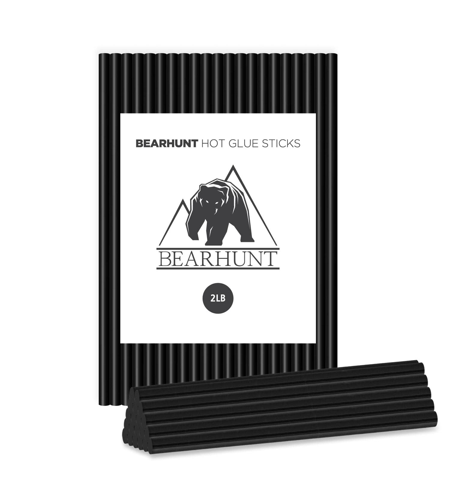 BEARHUNT Strong Hot Melt Glue Gun Sticks bulk (0.43" X 9.84"_2lb - Black) - Buy Online on GoSupps.com