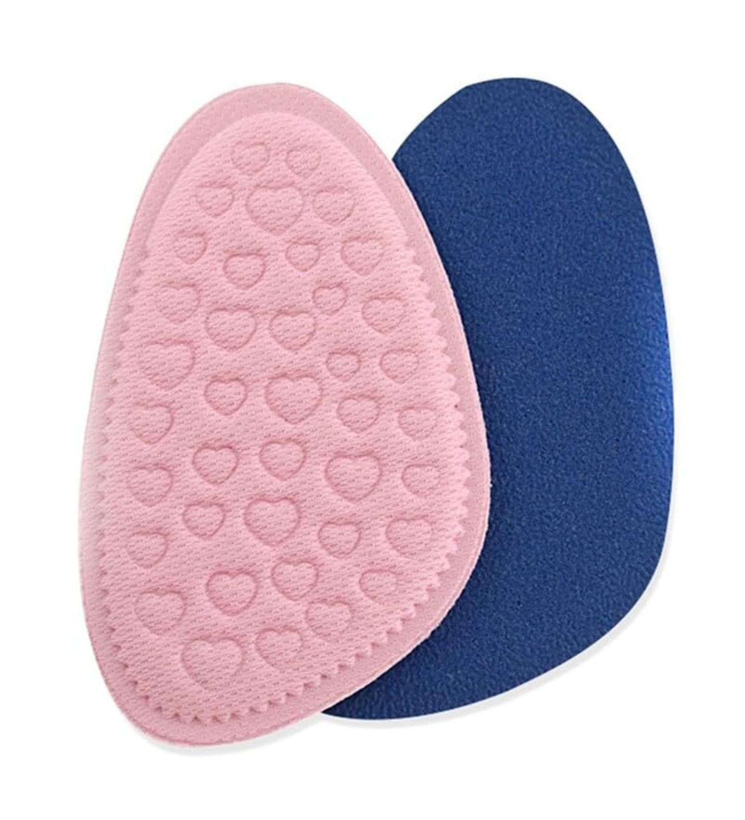 Breathable Forefoot Cushion Pad - Soft Chafing Relief for Metatarsal Discomfort | Skin-Friendly Cloth Pair - Buy Online on GoSupps.com