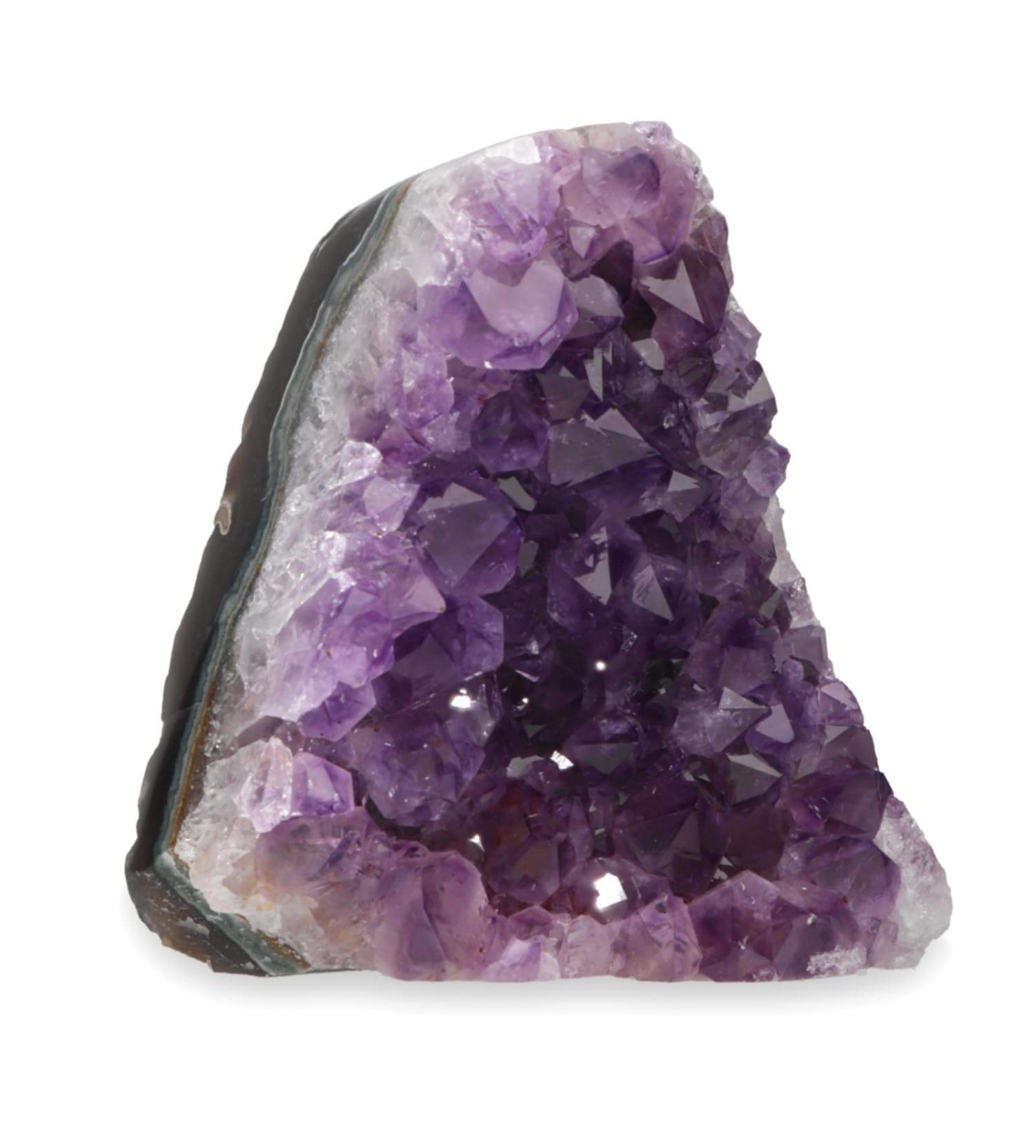 Large Amethyst Clusters 600-700g Polished Crystal Geode in Premium Gift Box - Spiritual Healing Stone 500-800g - Buy Online on GoSupps.com