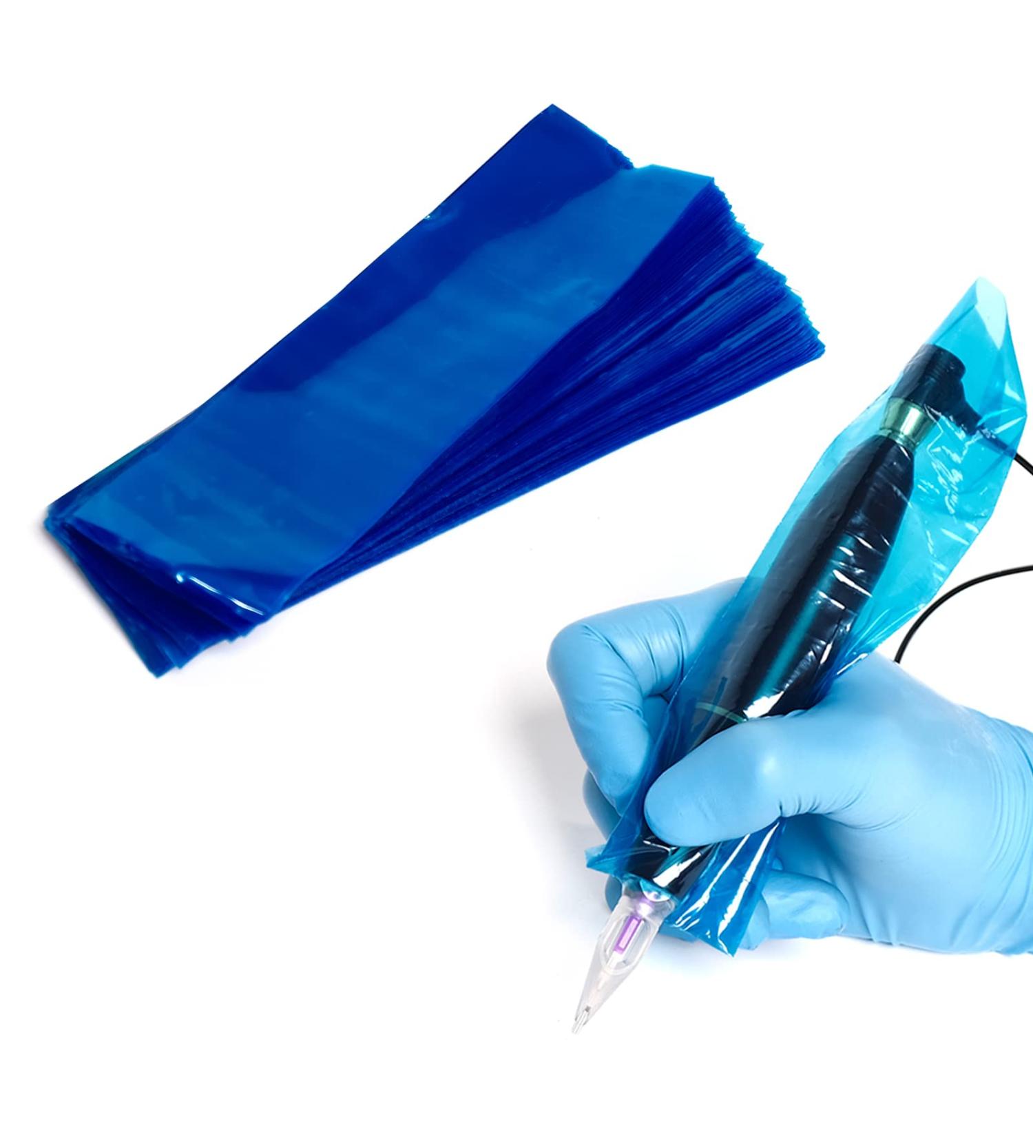 Padieoe 200Pcs Disposable Tattoo Machine Covers - Hygiene Tattoo Gun Wraps for Tattoo Pen & Grip Sleeves - Buy Online on GoSupps.com