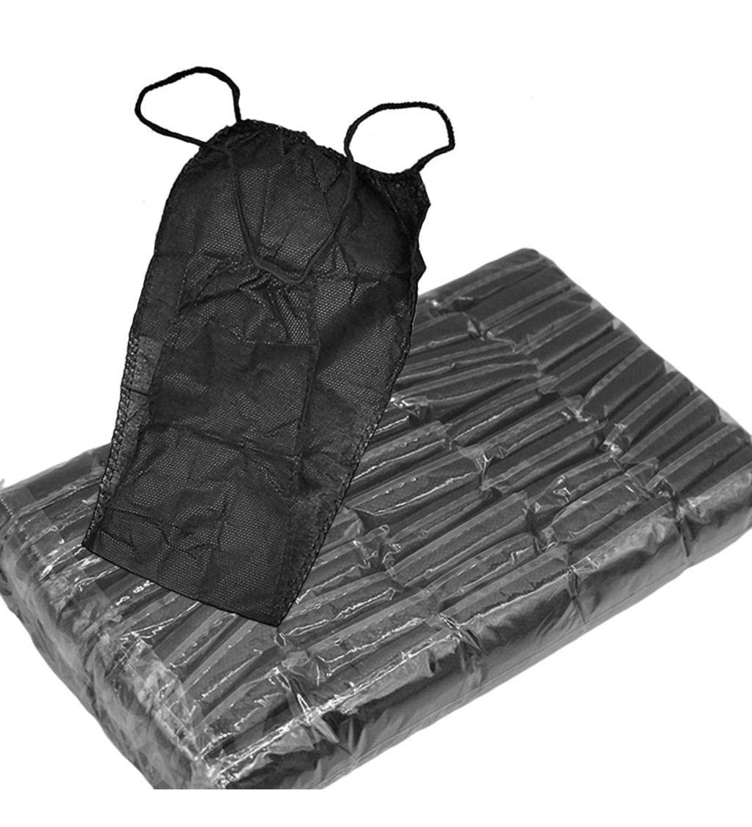 Newmind 100x Disposable Thong Panties Portable Individually Wrapped for Women Tanning SPA - Black - Buy Online on GoSupps.com