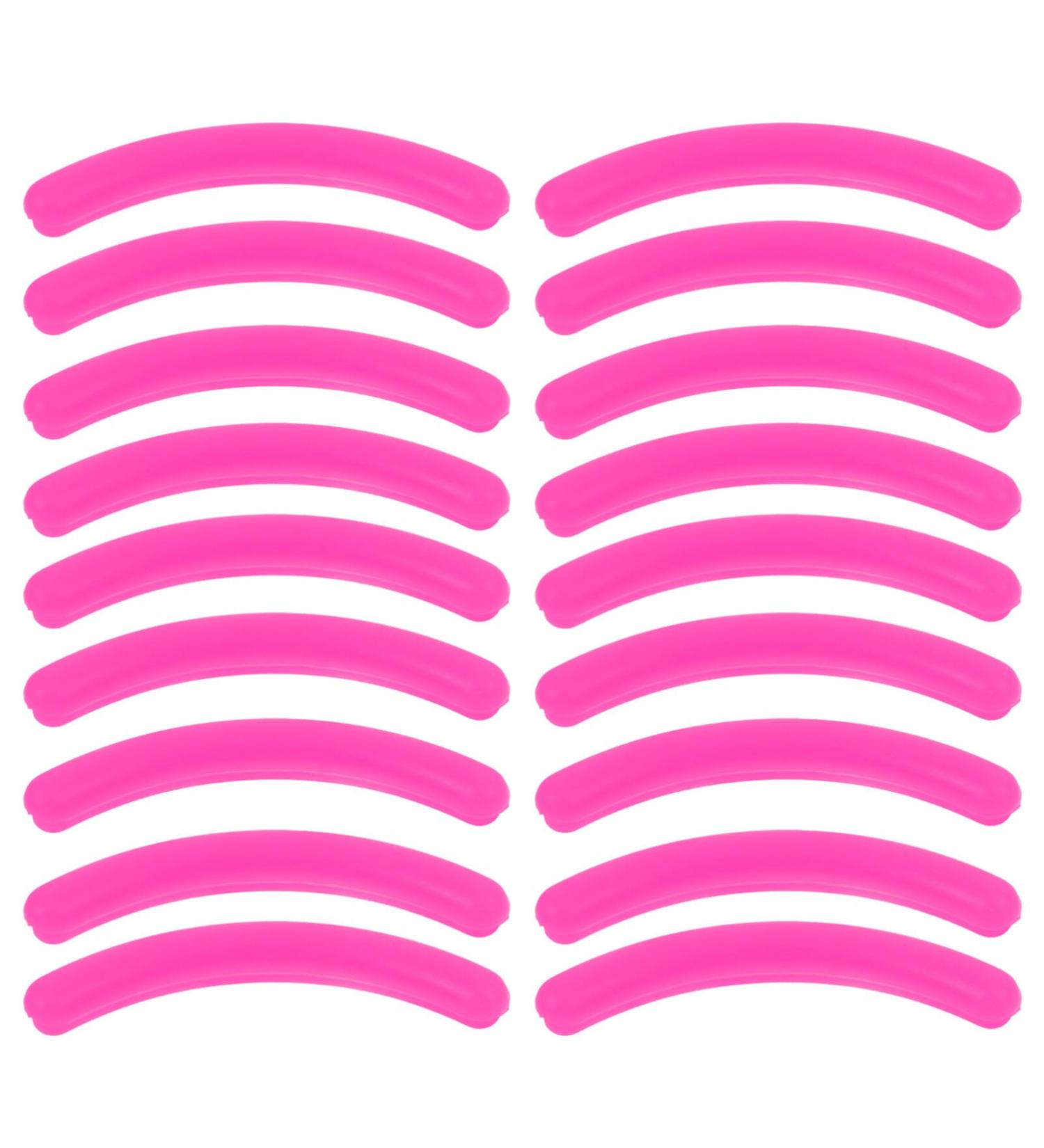 Beavorty Eyelash Curler Refills Set Pink Silicone Eyelash Curler Pads Lash Curler Refill Pads Eyelash Curler Cushion Replacement Lash Curling Clip Pads for Girls Women - Buy Online on GoSupps.com