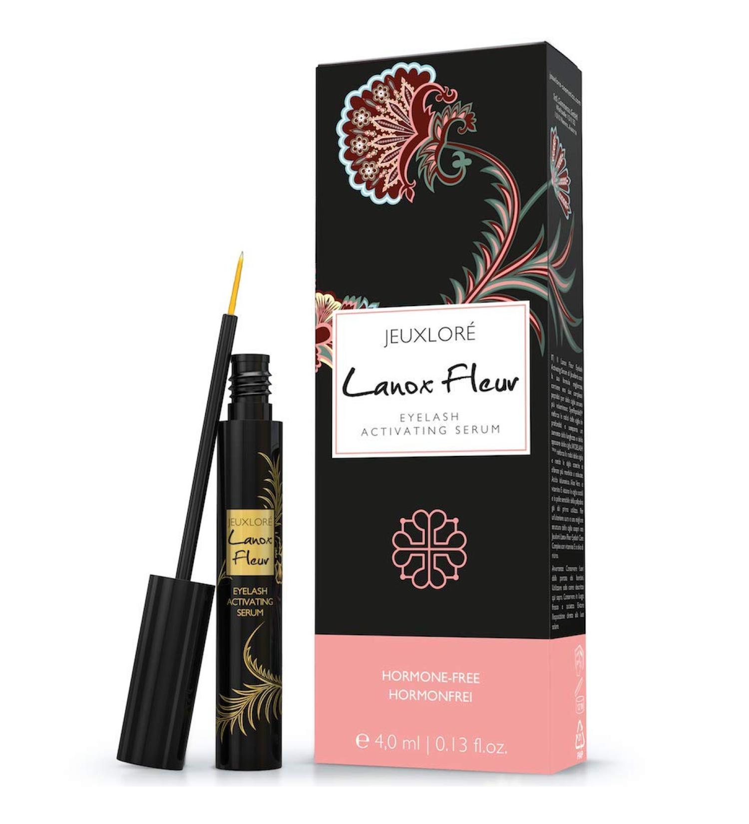 Jeuxlor Hormone-Free Eyelash & Eyebrow Serum - 4ml Vegan Formula for Dense Growth - International Shipping Available - Buy Online on GoSupps.com