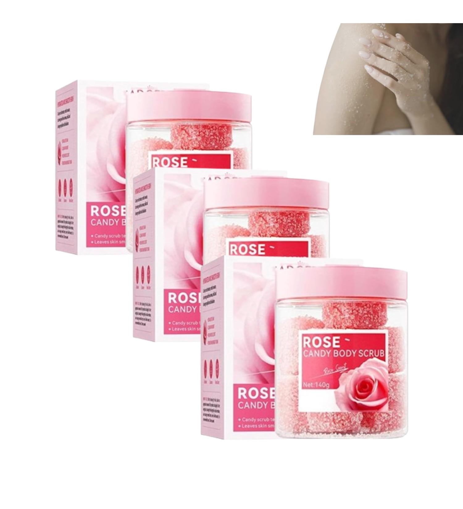 Veenourish Glow Sugar Scrub Lavender Sugar Body Scrub for Dark Underarms Glow Sugar Face Scrub Exfoliating Face Wash Clean Sugar Body Scrub Sugar Scrub for Body Face Feet (3PCS-Pink) - Buy Online on GoSupps.com