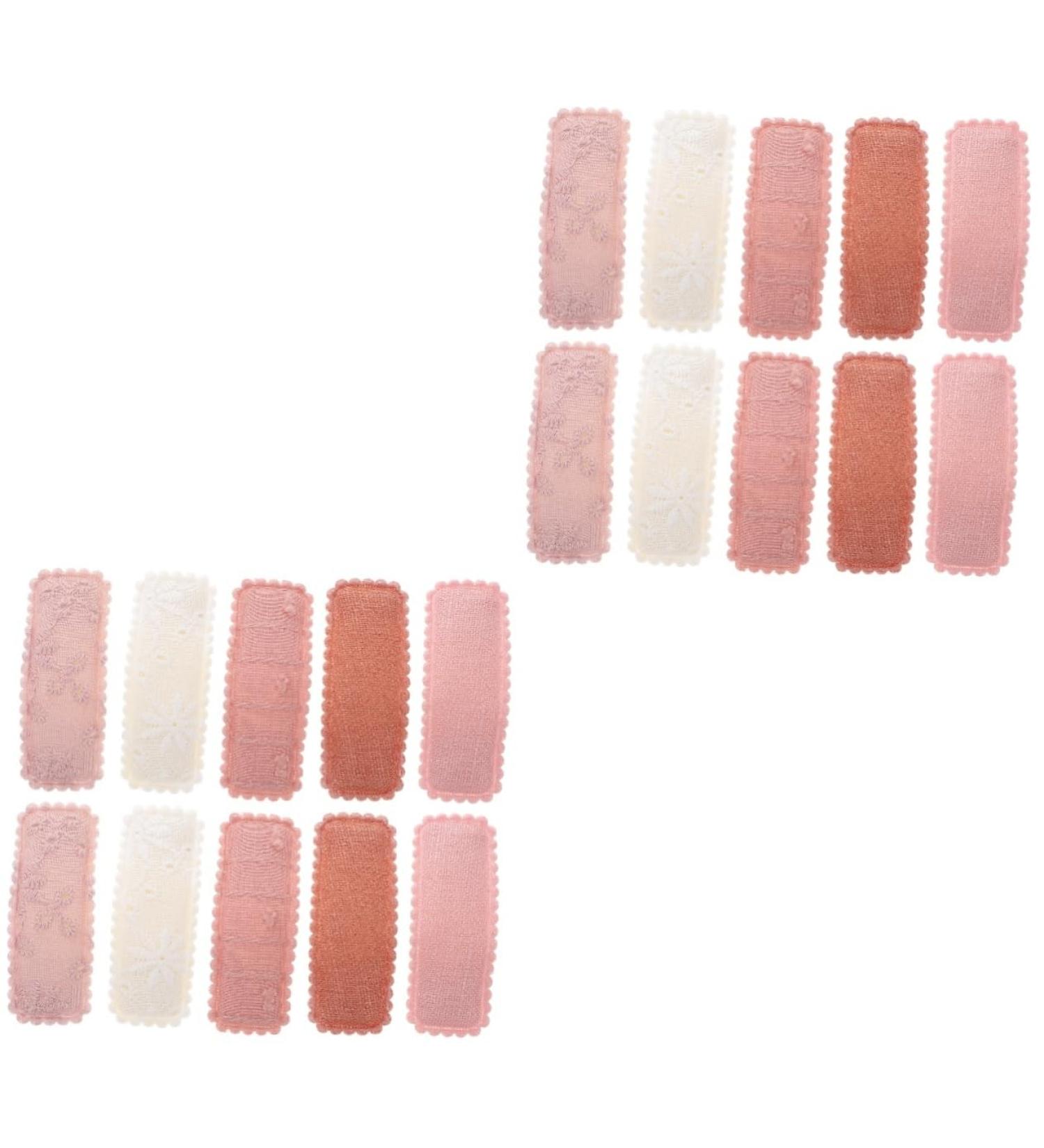 Beavorty 10 Pairs hairpin decorative hair clips mall hair barrettes cute hair clips barrettes for women hair snap hair clips for girls accessories for women headgear lace toddler cloth - Buy Online on GoSupps.com