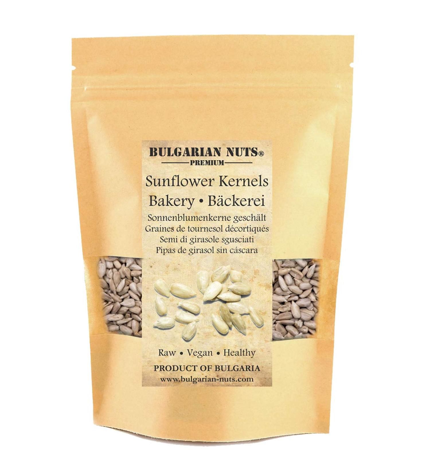 Premium 3 kg Sunflower Seeds - Shelled Raw Gluten-Free Fresh Bakery Quality - International Shipping Available - Buy Online on GoSupps.com