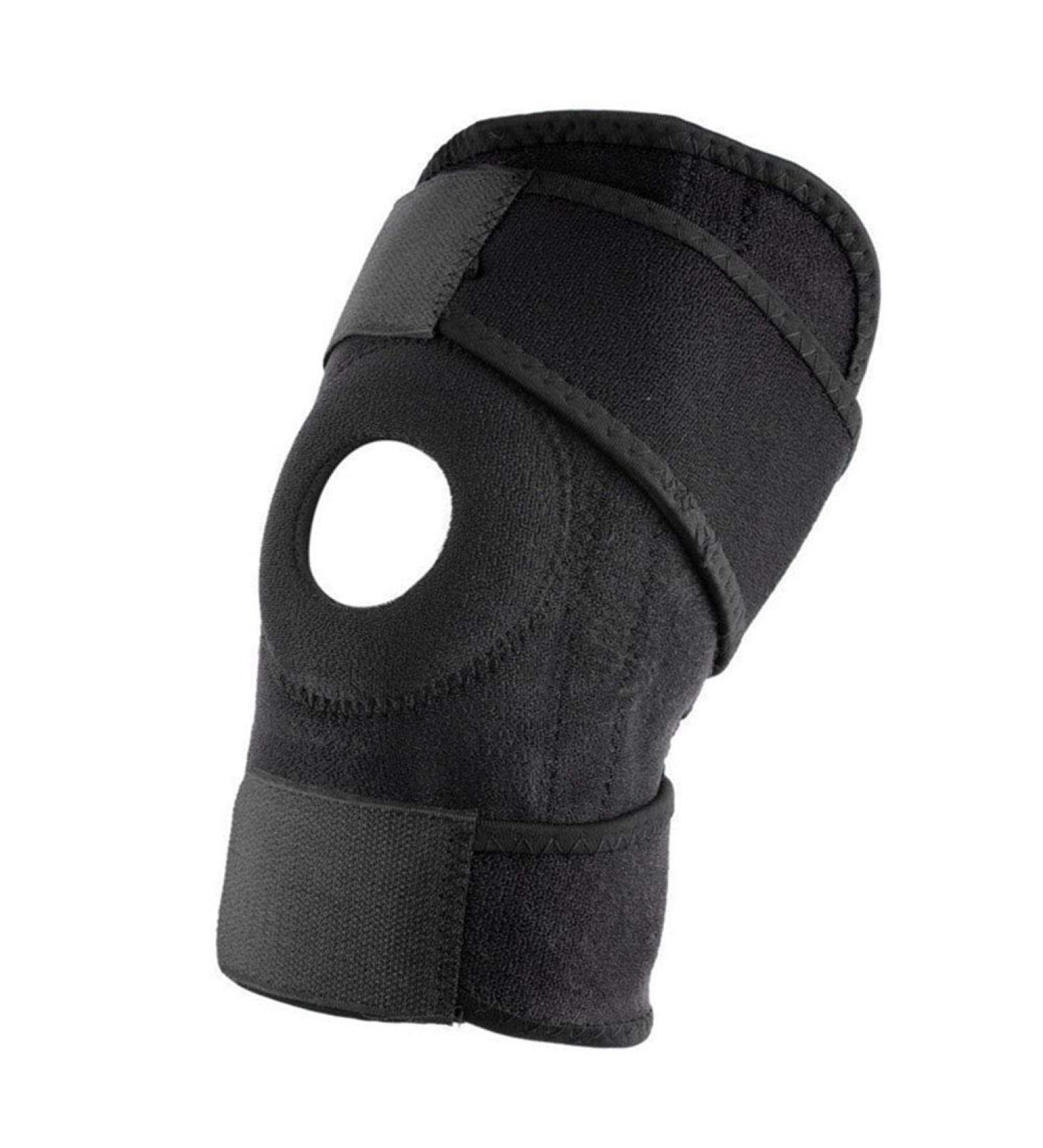 Keenso Knee Brace - Adjustable Compression Patellar Support Sleeve for Men & Women | Tendon Relief - Black - Buy Online on GoSupps.com