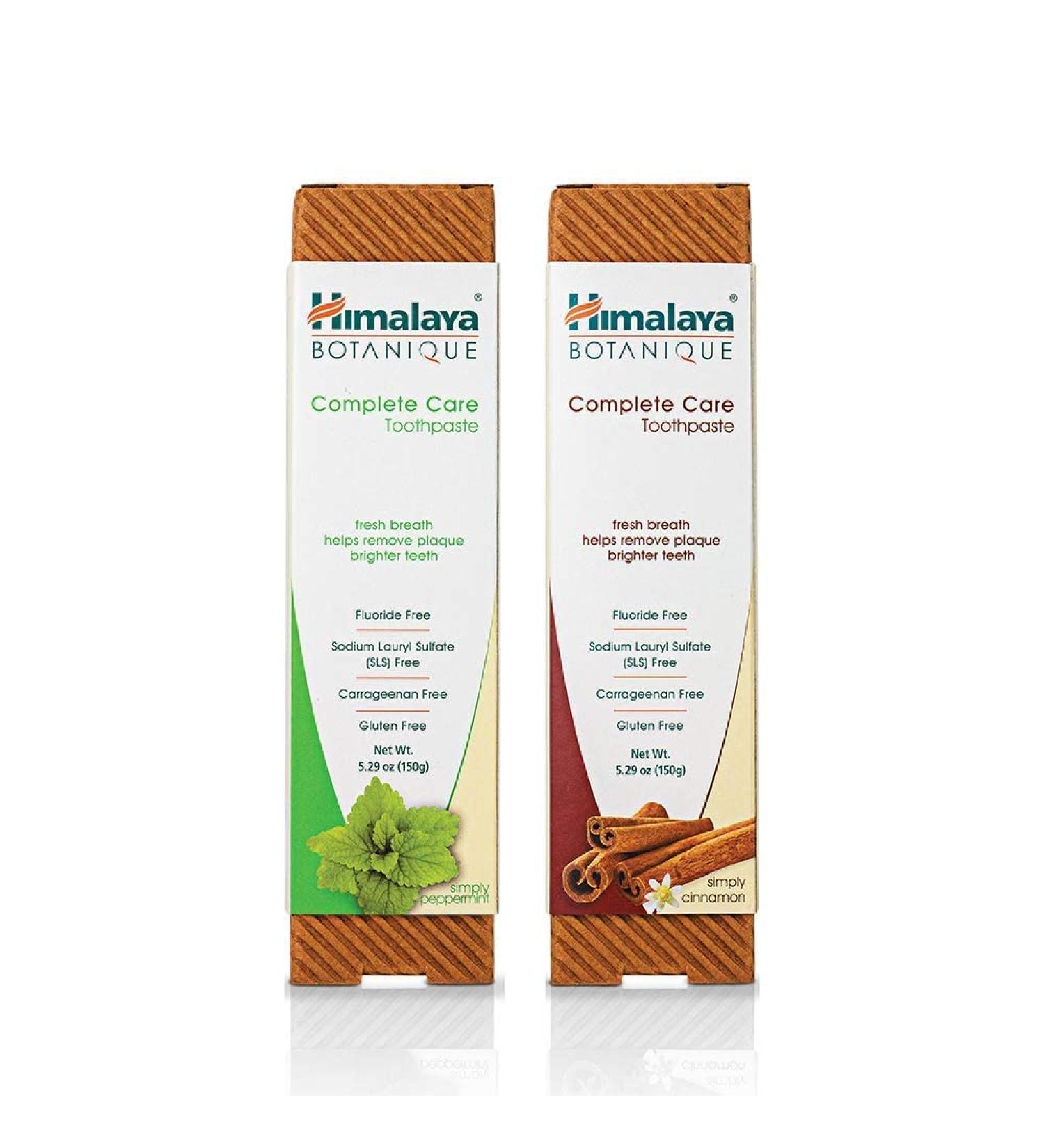 Himalaya Botanique Complete Care Toothpaste - Simply Peppermint 5.29 oz (150 g) | Natural Oral Care - Buy Online on GoSupps.com