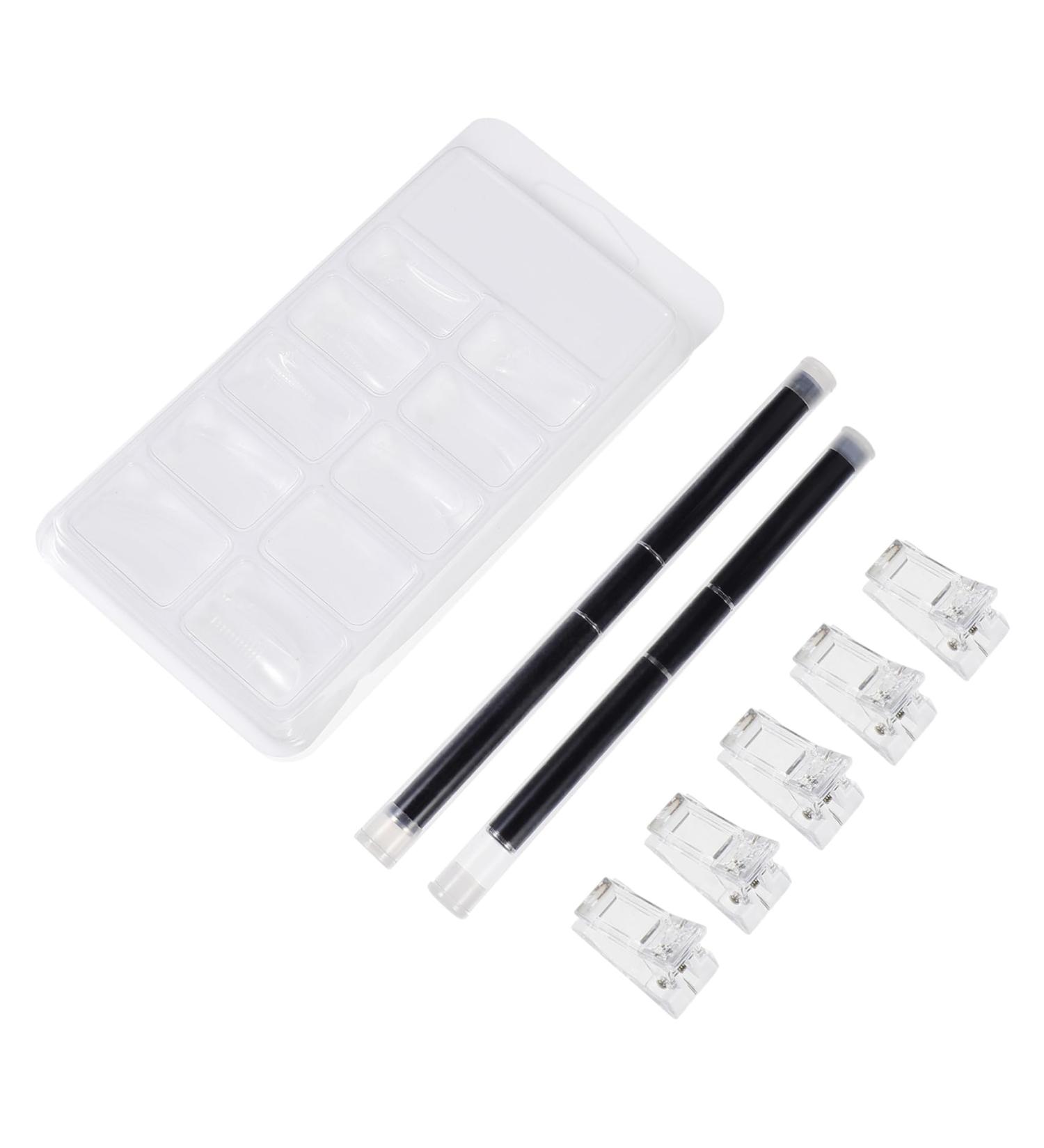 Beavorty 5 Sets Nail Extension Set Manicure Tools Nail Tools Builder Assistant Tool Nail Decoration Tool Manicure Clip Accessory DIY Nail Patches DIY Tools Nail Pen Plastic Double Head - Buy Online on GoSupps.com