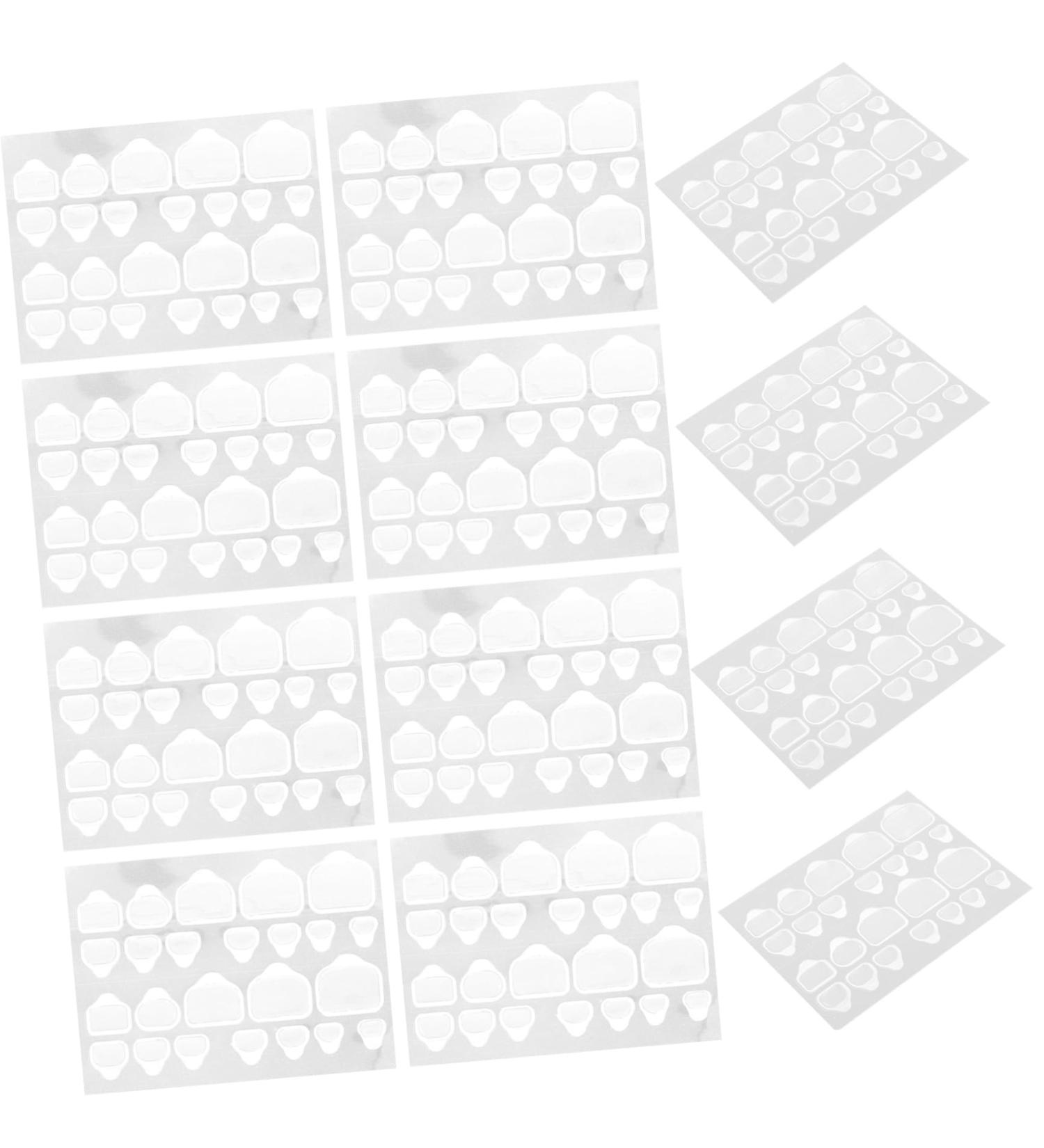 HAPINARY 20 Sheets Nail Adhesive Tabs Nail Stickers Sticky Tabs Nail Stickers Press On Nails Glue On Nails Medium Length - Buy Online on GoSupps.com