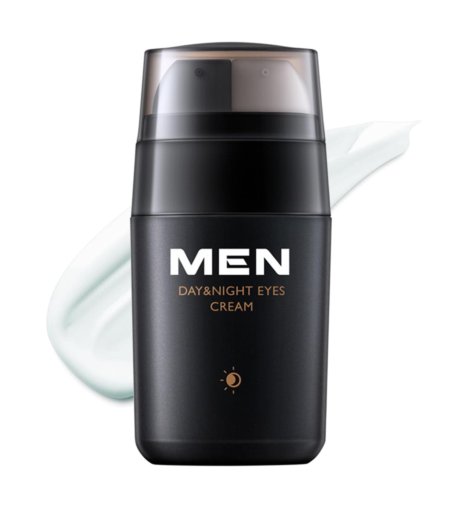 Day & Night Men's Eye Cream - Anti-Aging Dark Circle Treatment for Wrinkles & Bags - Youthful Skin Solution - Buy Online on GoSupps.com