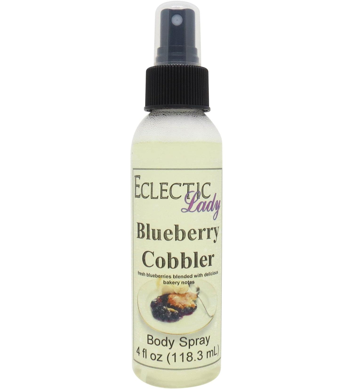 Blueberry Cobbler Body Spray 4 ounces Body Mist for Women with Clean Light & Gentle Fragrance Long Lasting Perfume with Comforting Scent for Men & Women Cologne with Soft Subtle Aroma For Daily 4 Fl Oz (Pack of 1) - Buy Online on GoSupps.com