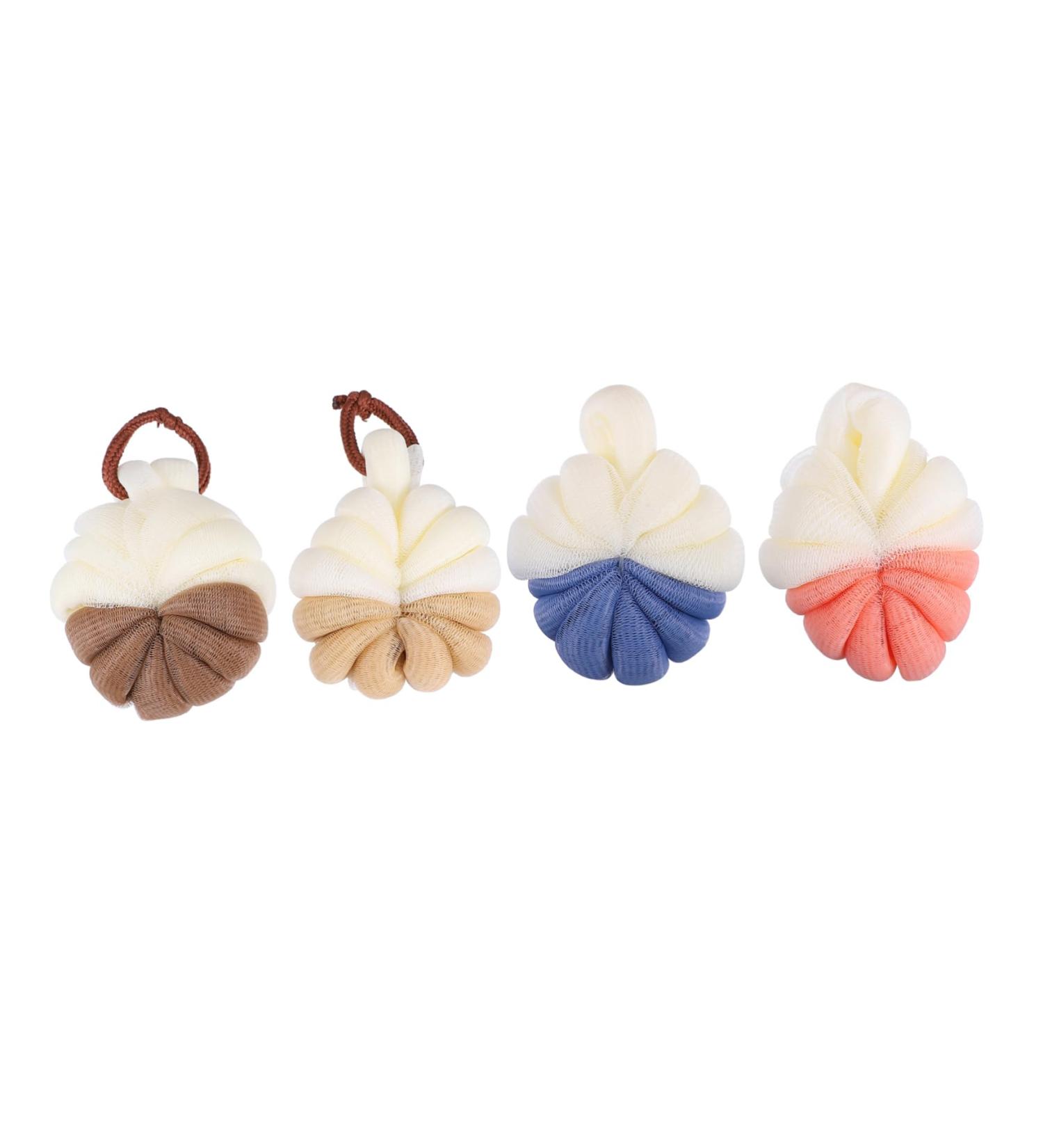 Buy Housoutil 8 Pcs Bath Balls - Exfoliating Shower Sponge Set for Soft Skin | International Shipping - Buy Online on GoSupps.com
