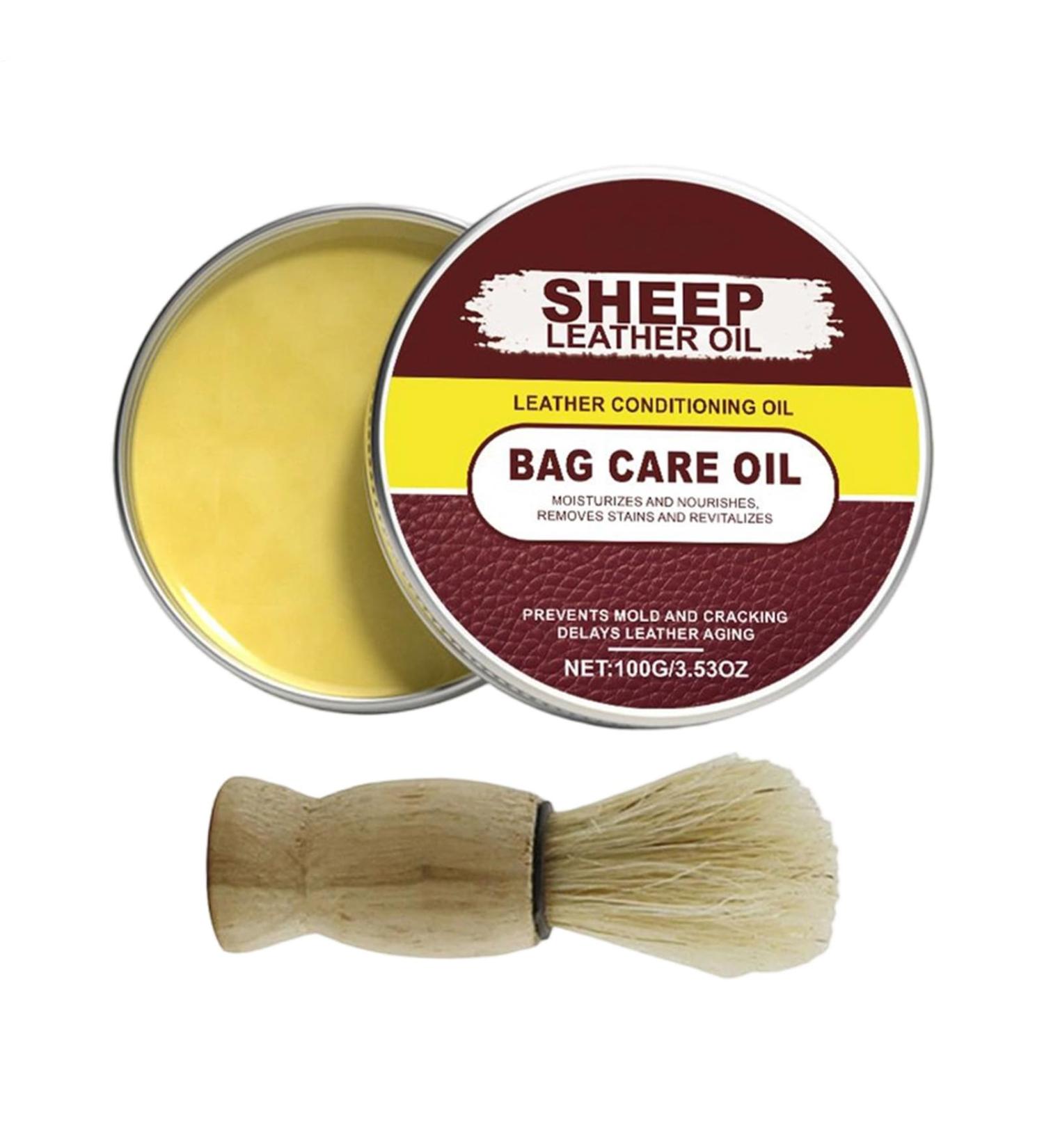  Yhsioaklo Leather conditioner for boots 100ml natural polishing cream with brush | for saddles soften rejuvenate restore cracked and sun-faded shoes  - Buy Online on GoSupps.com