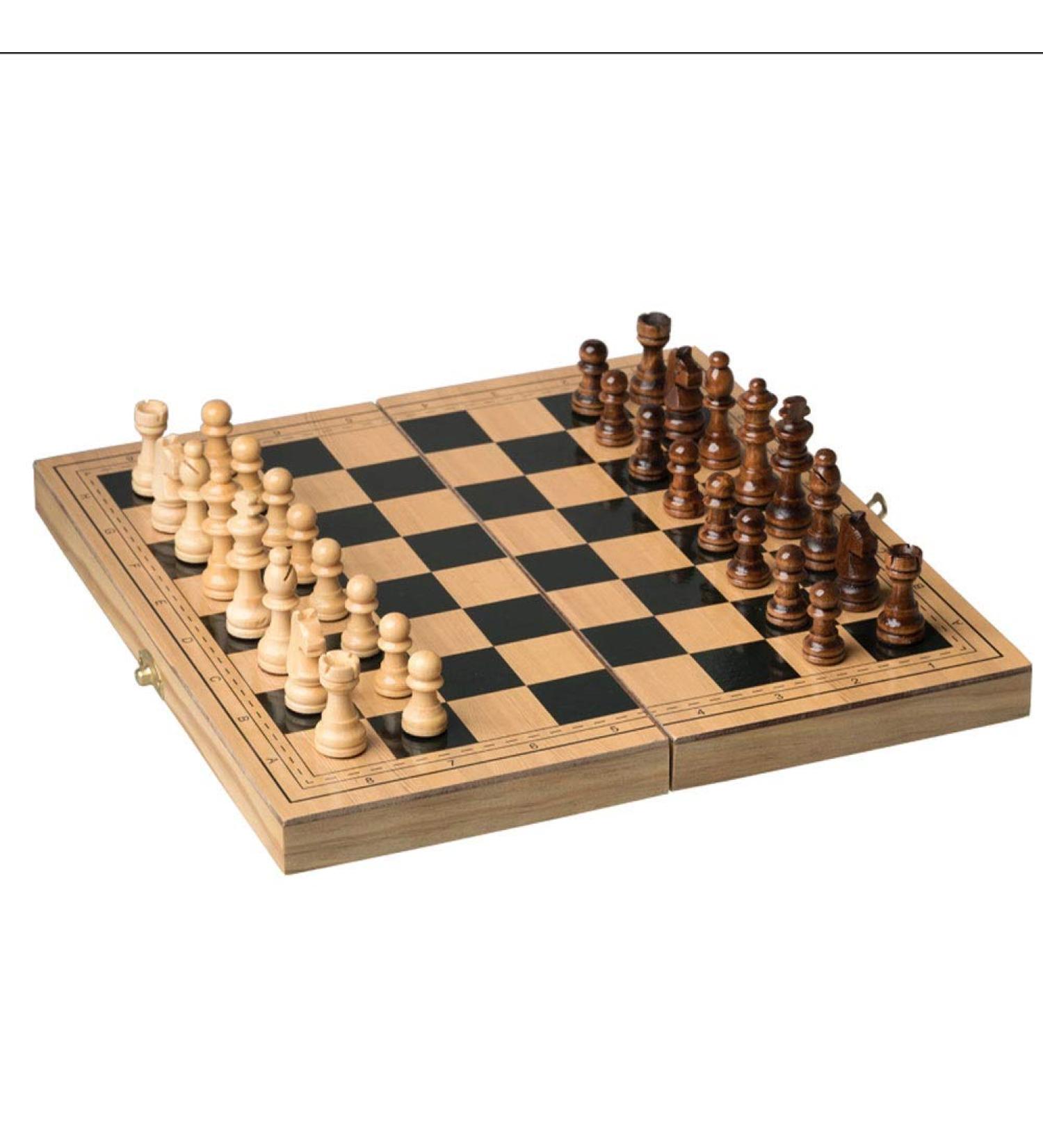 Wooden Magnetic Folding Travel Kids and Adults Board Game Set (Size : 4040cm) (40 * 40cm) 40*40cm - Buy Online on GoSupps.com
