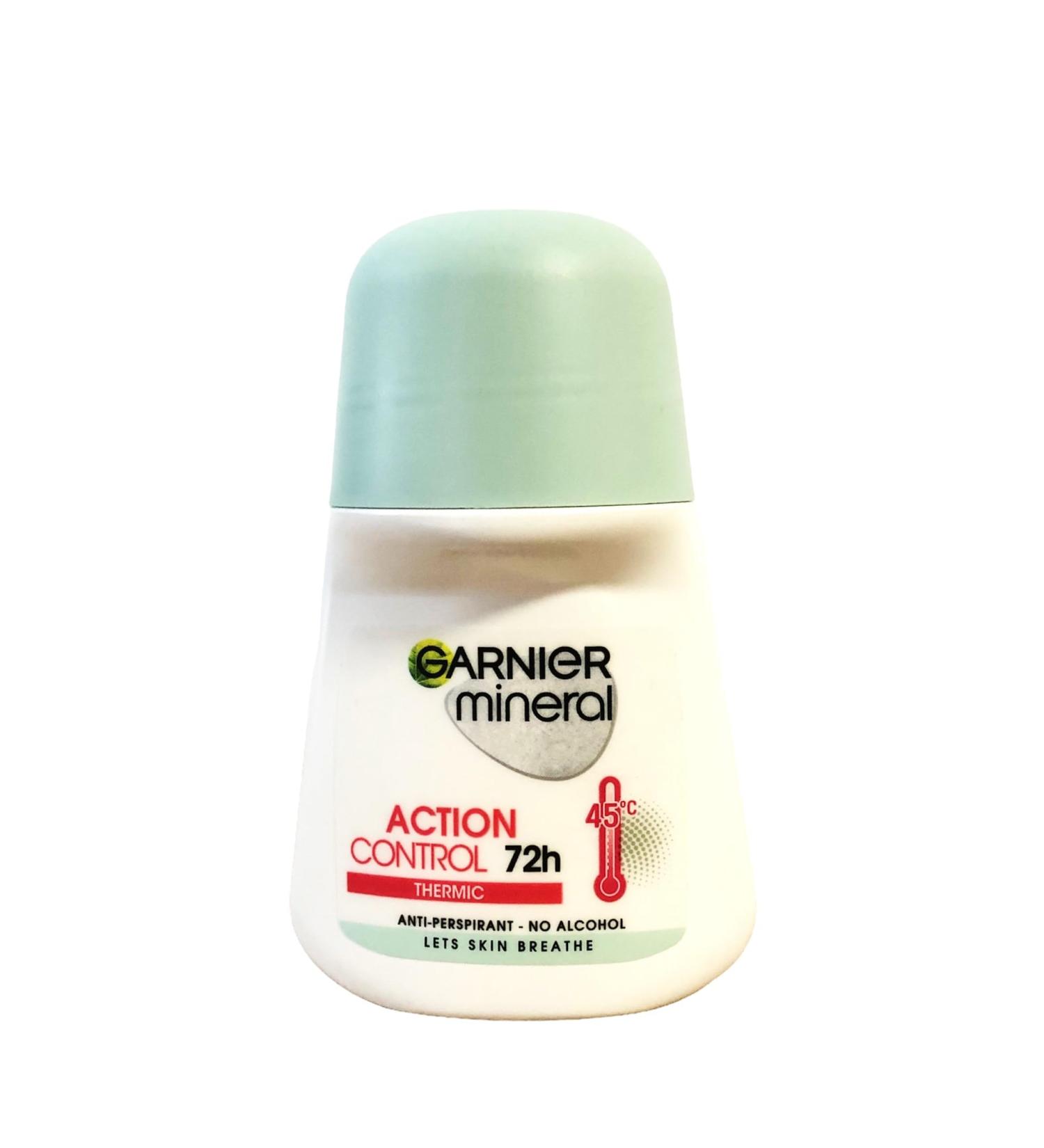 Garnier Mineral Action Control Thermic Anti-Perspirant Deo Roll-On 50ml | Long-Lasting Protection | International Shipping Available - Buy Online on GoSupps.com