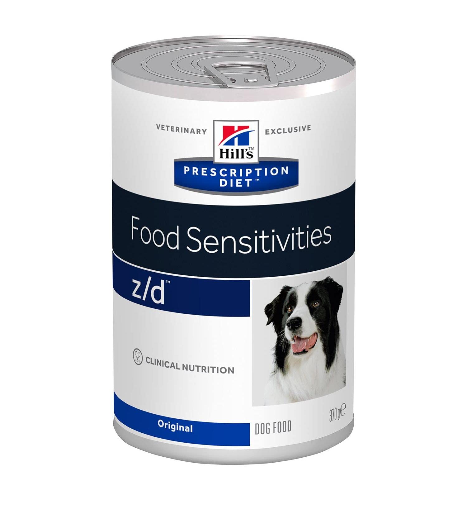 Hill's Prescription Diet Canine Z / D Allergy Management & Skin Health Dog Feed Boxes 12 x 370 g