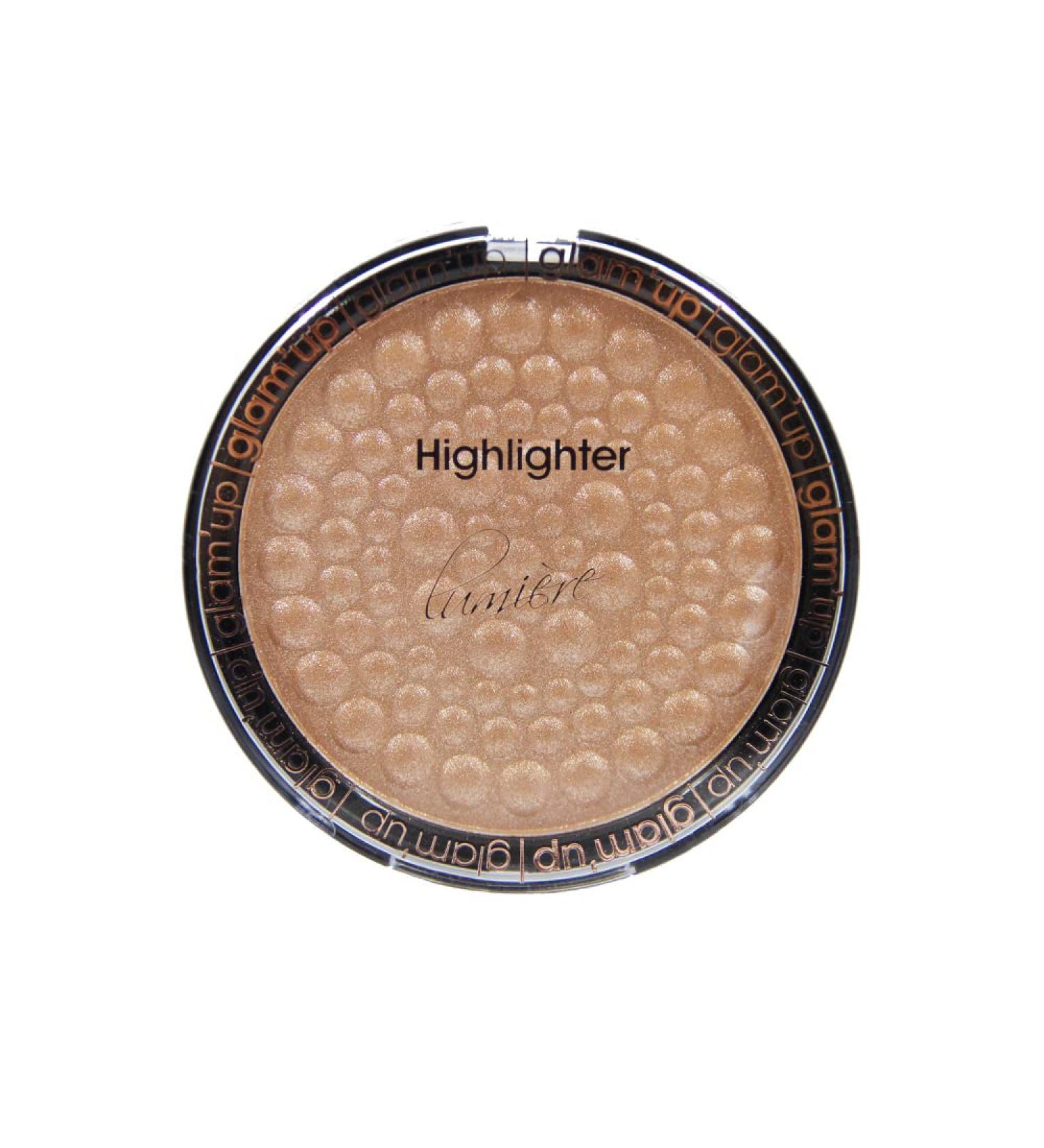 Glam'Up Paris Highlighter Powder - Comfortable Texture - Luminous Complexion - Long Lasting - Light - Highlighter - Gold 16 g - Buy Online on GoSupps.com