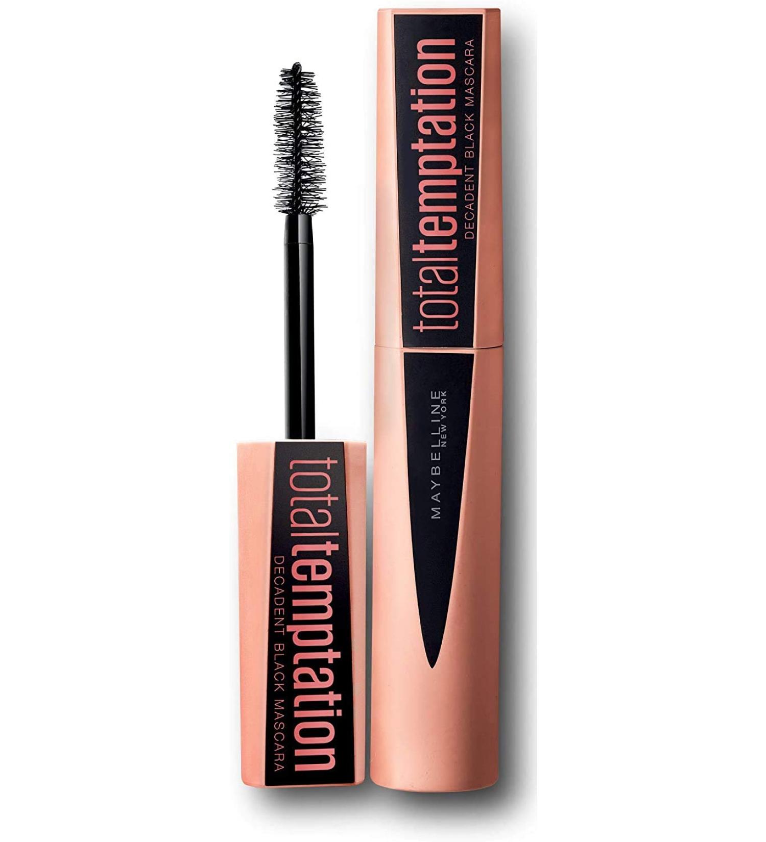 Maybelline 2 x Maybelline New York Total Temptation Mascara 10 ml - Decadent Black