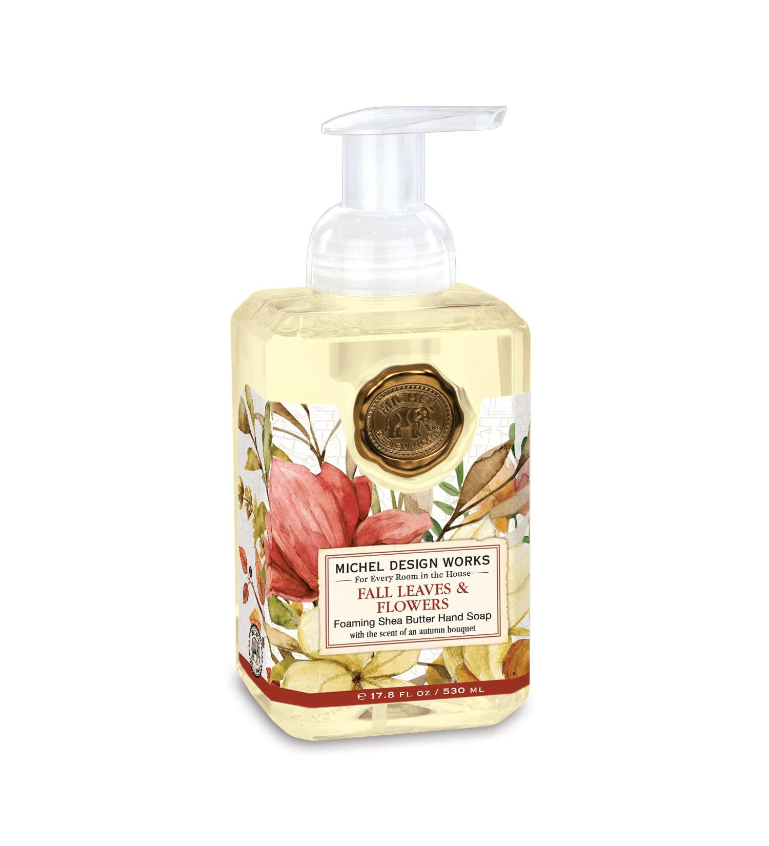 Michel Design Works Fall Leaves & Flowers Foaming Hand Soap - Buy Online on GoSupps.com