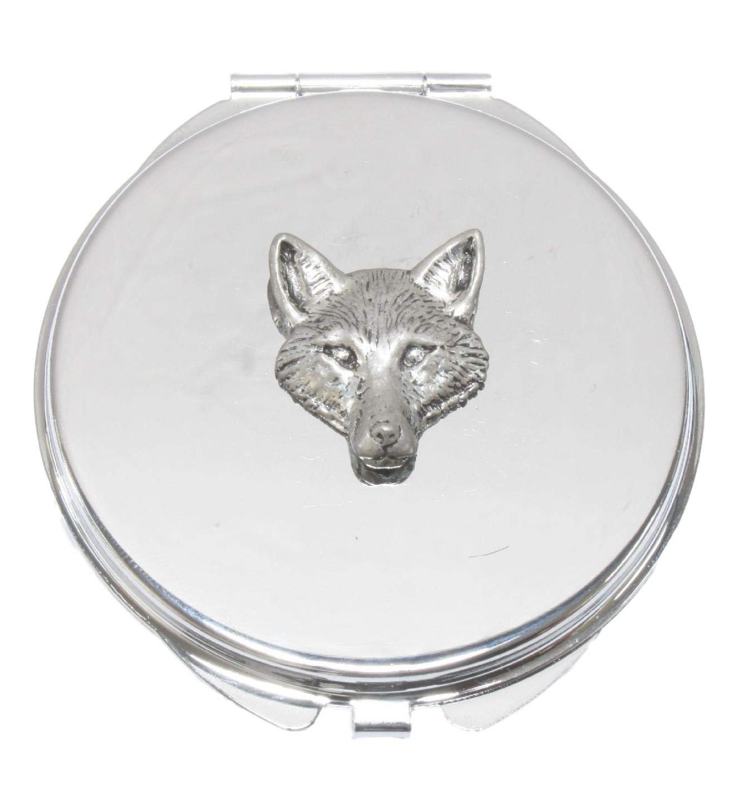 Fox Head Compact Mirror Handbag Gift With Free Engraving 141 - Buy Online on GoSupps.com
