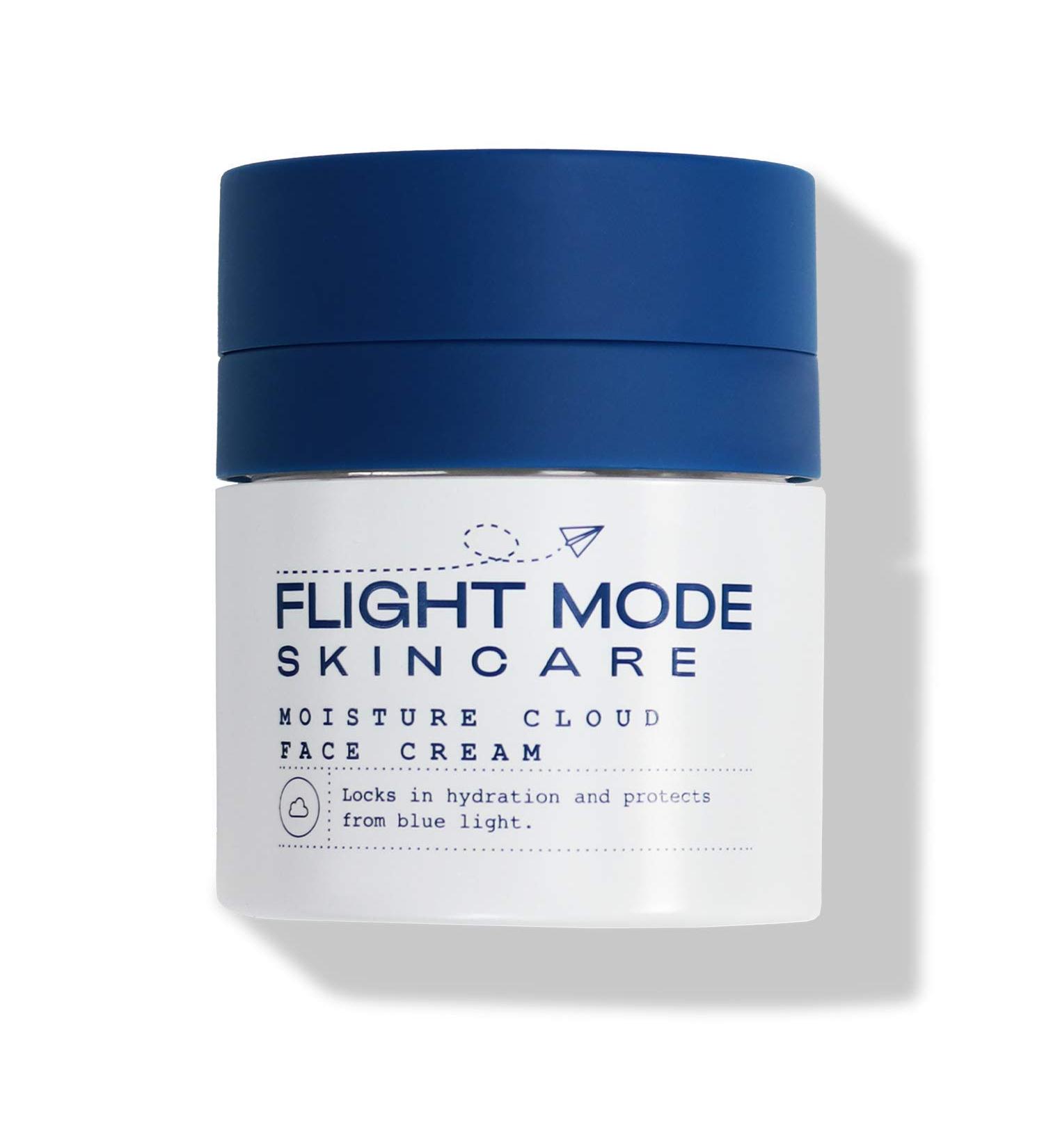 Flight Mode Moisturizing Cloud Face Cream - Natural Hydrating Anti-Aging Lotion for Men & Women | Travel Size 50ml - Buy Online on GoSupps.com