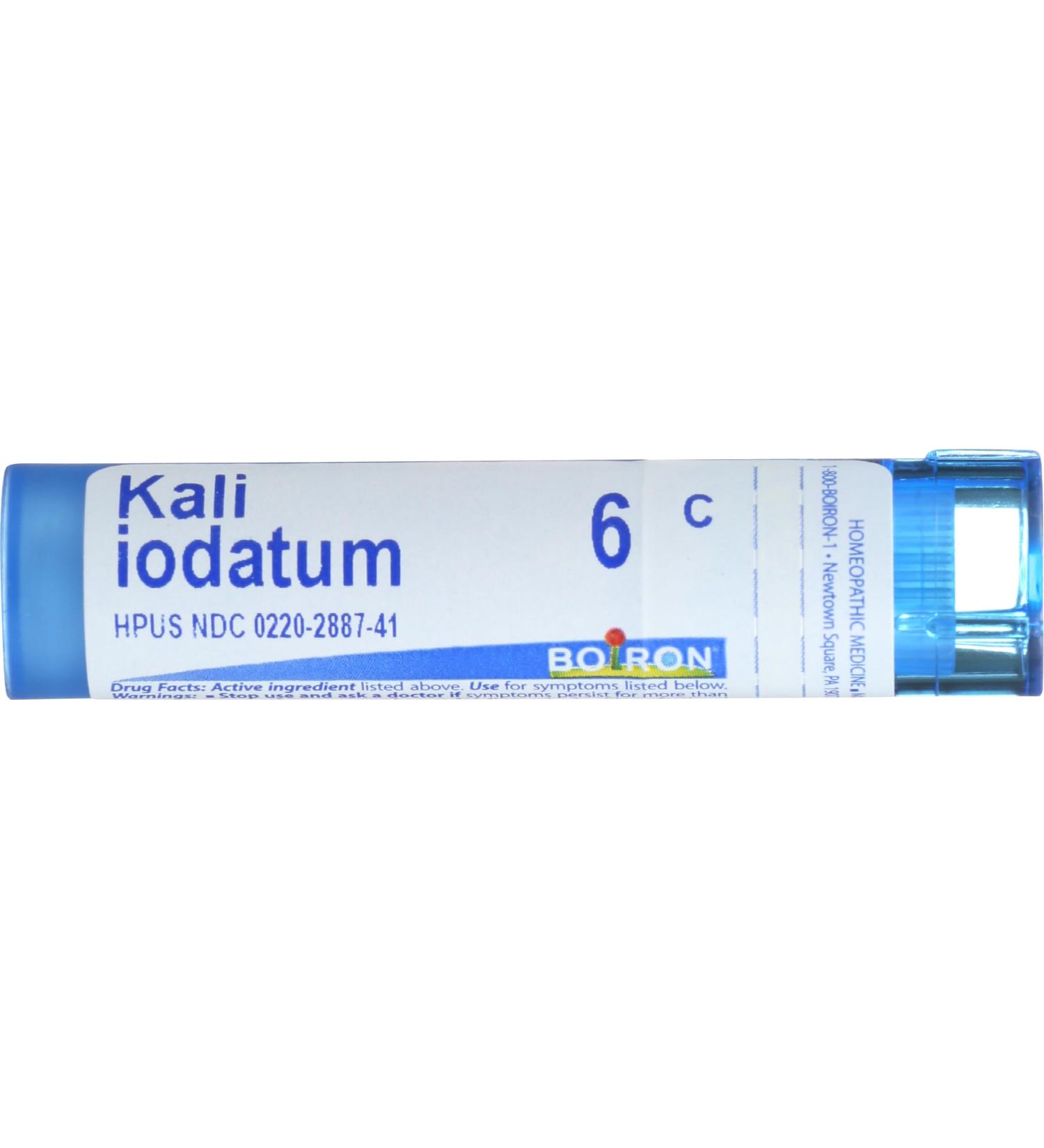 Buy BOIRON Kali Iodatum 6 C 80 CT - Homeopathic Remedy for Respiratory Health - Fast International Shipping - Buy Online on GoSupps.com