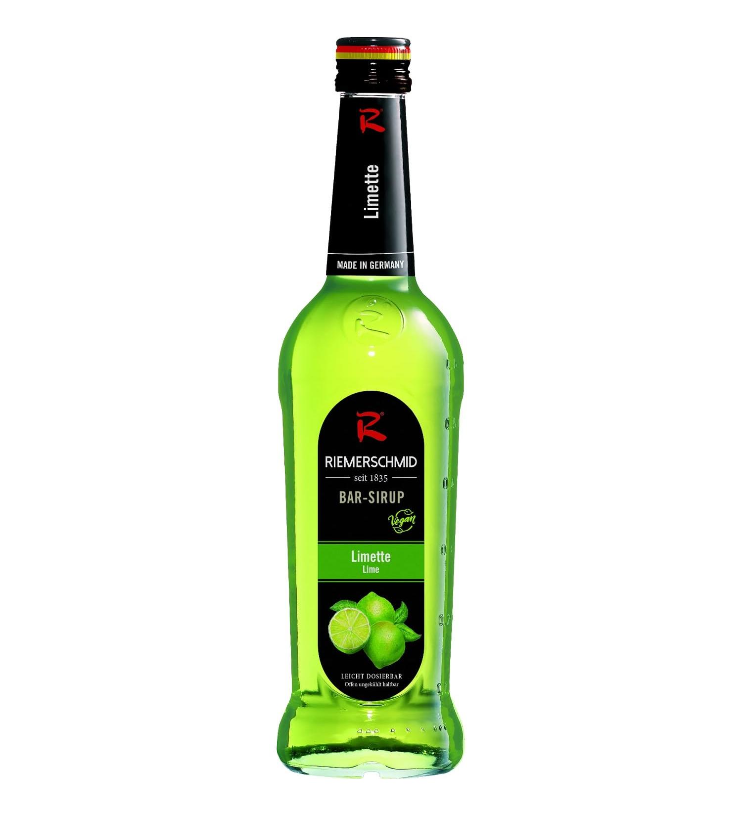 Riemerschmid Bar Syrup Lime - Buy 0.7L Bottle for Cocktails | International Shipping Available - Buy Online on GoSupps.com