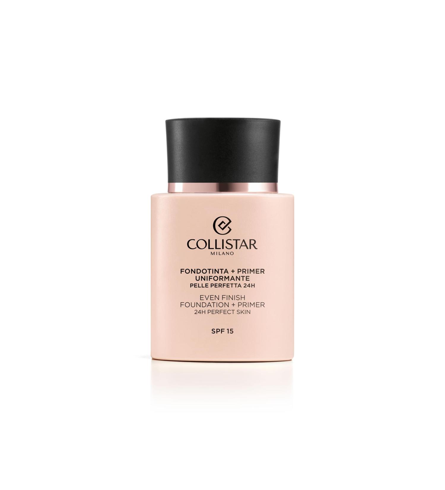 Collistar Even Finish Foundation Plus Primer 24h Perfect Skin Spf15 01 Ivory 35ml