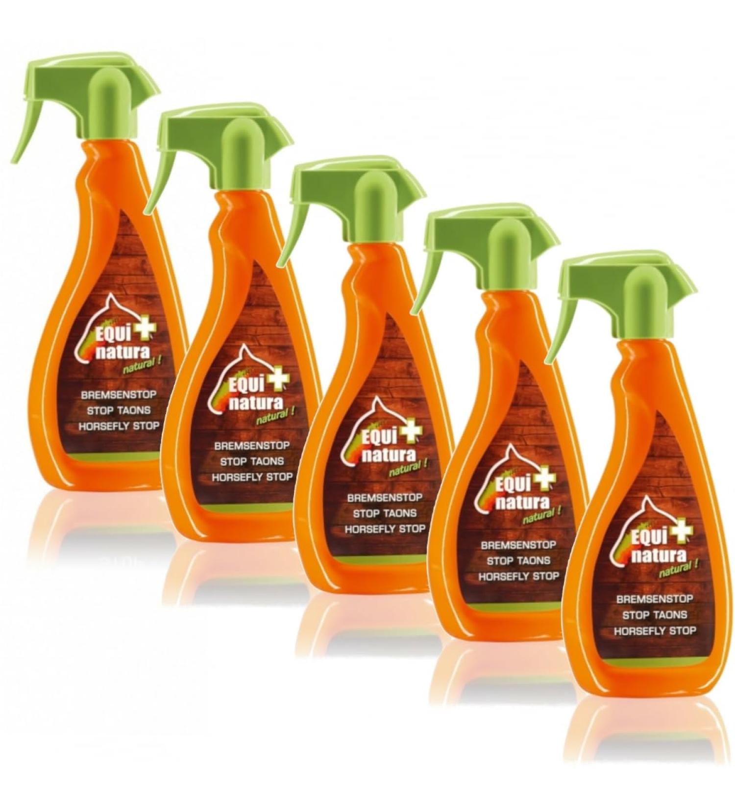 RL24 Equinatura Brake Stop - Skin-Friendly Insect Protection Spray for Horses | 5 x 500ml Set | Fly Tick & Mosquito Defense - Buy Online on GoSupps.com