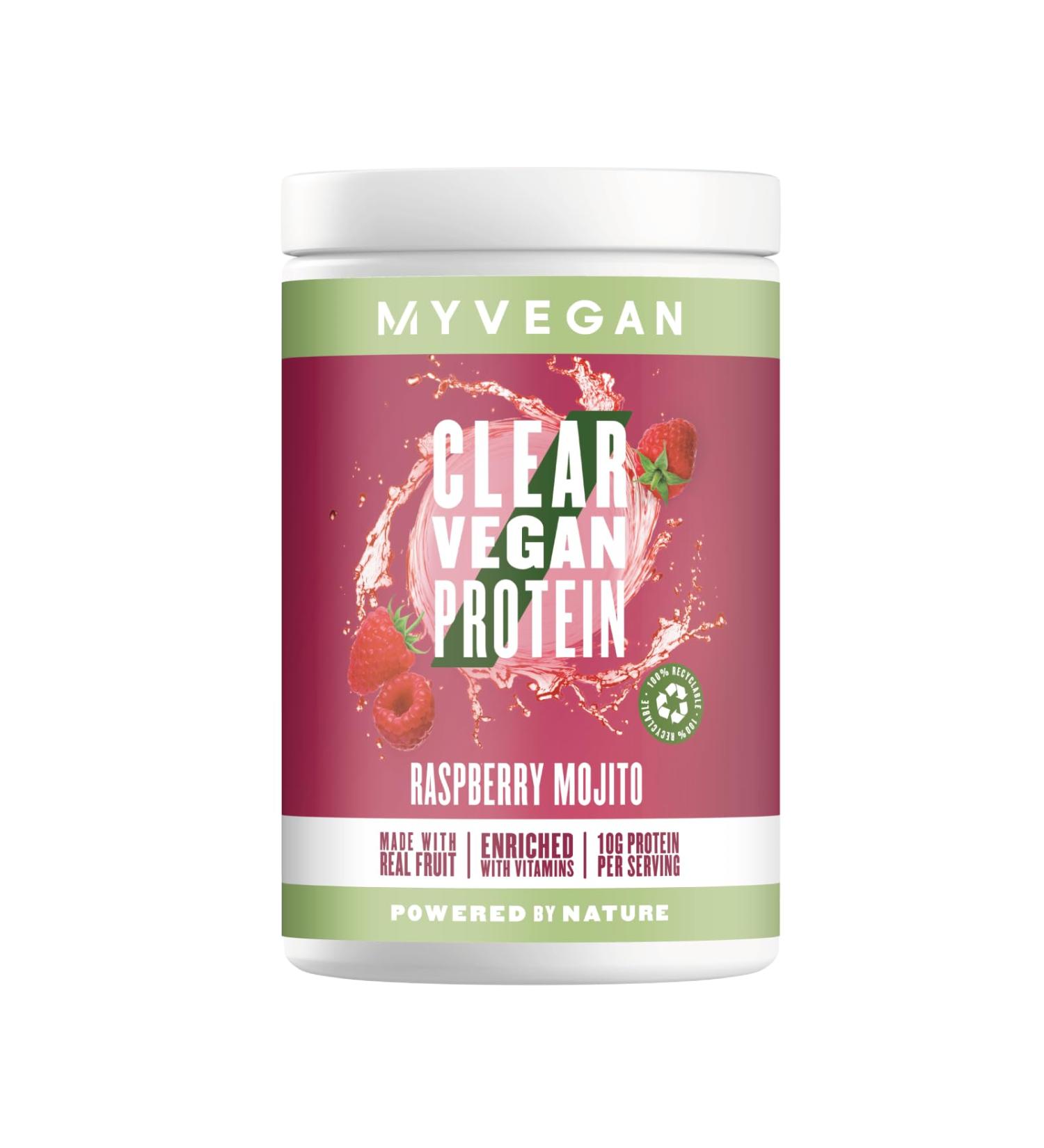 Myprotein Clean Vegan Plant Protein Powder 320g Raspberry Mojito Raspberry Mojito 320 g (Pack of 1)