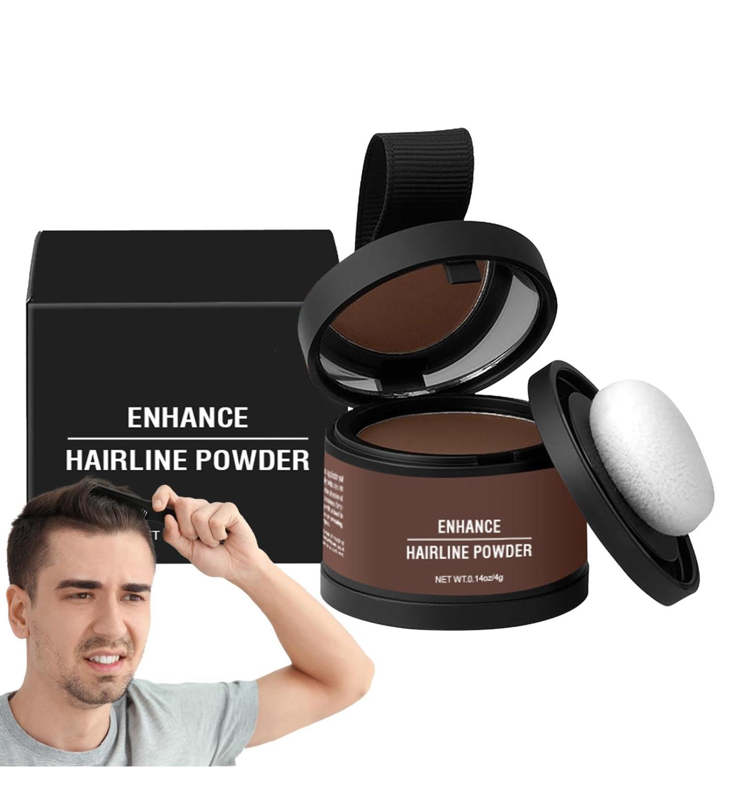 Hair Powder Hair Texture Powder with Applicator Root Touchup Cover Up Long Lasting Hair Shading Tool Hair Concealer Gray Coverage for Fine and Thinning Hair - Buy Online on GoSupps.com