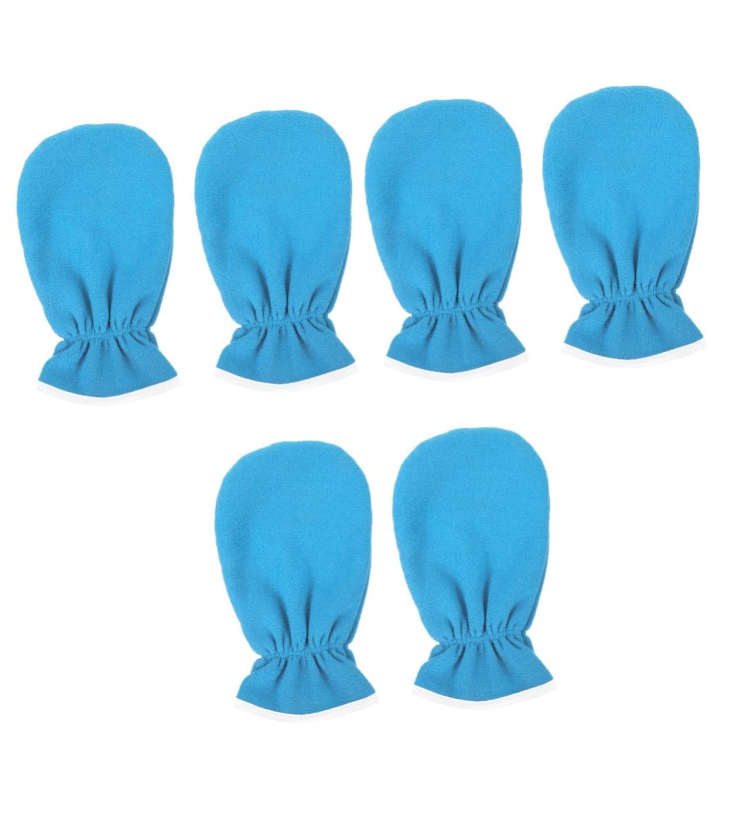 POPETPOP 3 Pairs Exfoliating Hand Mask Gel Moisturizing Gloves Exfoliating Body Mitt Gel Hand Gloves Black Cotton Gloves Women Rough Hand Care Gloves Dry Skin Miss Fingerless Flannel - Buy Online on GoSupps.com