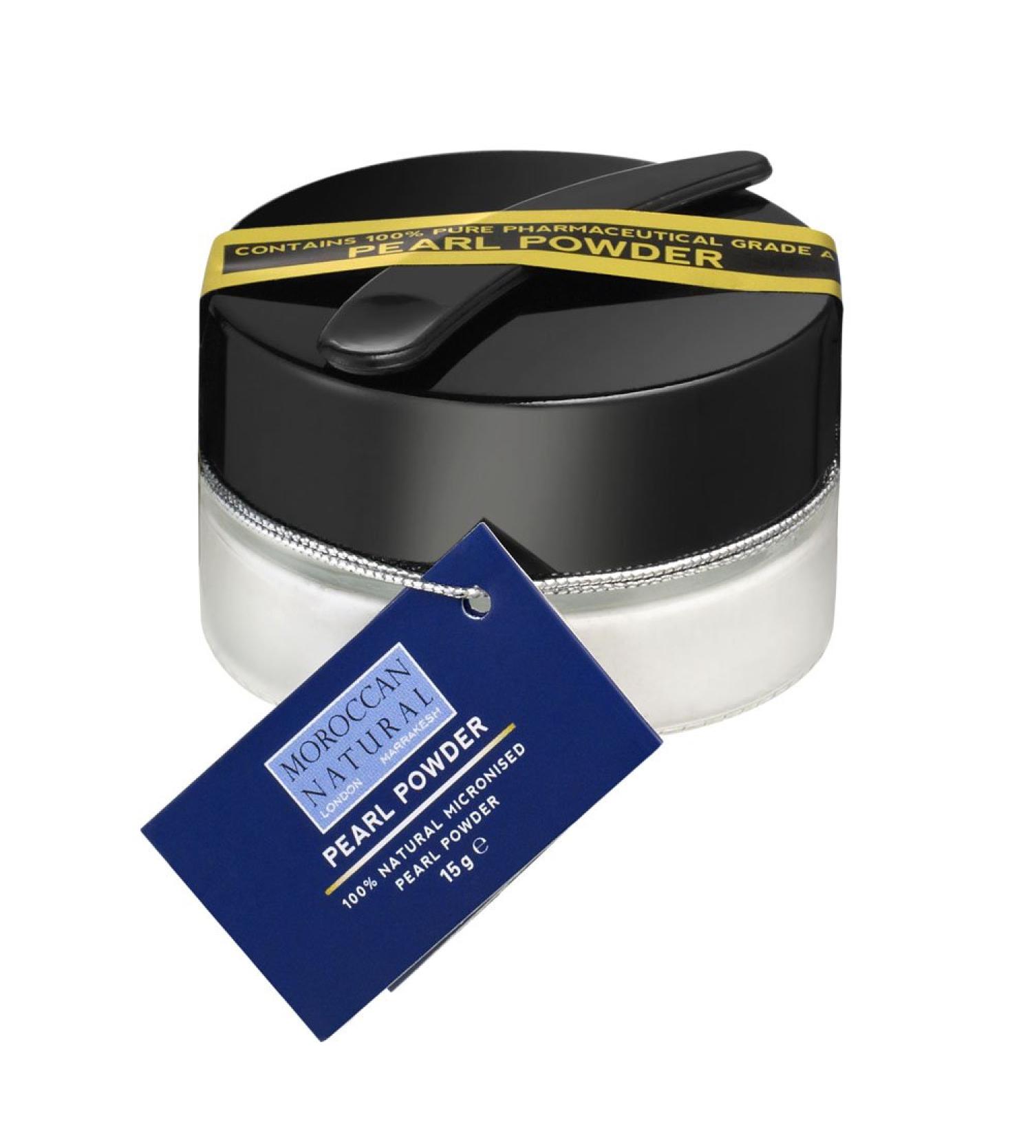 Organic Moroccan Natural Pearl Powder 15g | Premium Skincare & Wellness - Buy Online on GoSupps.com