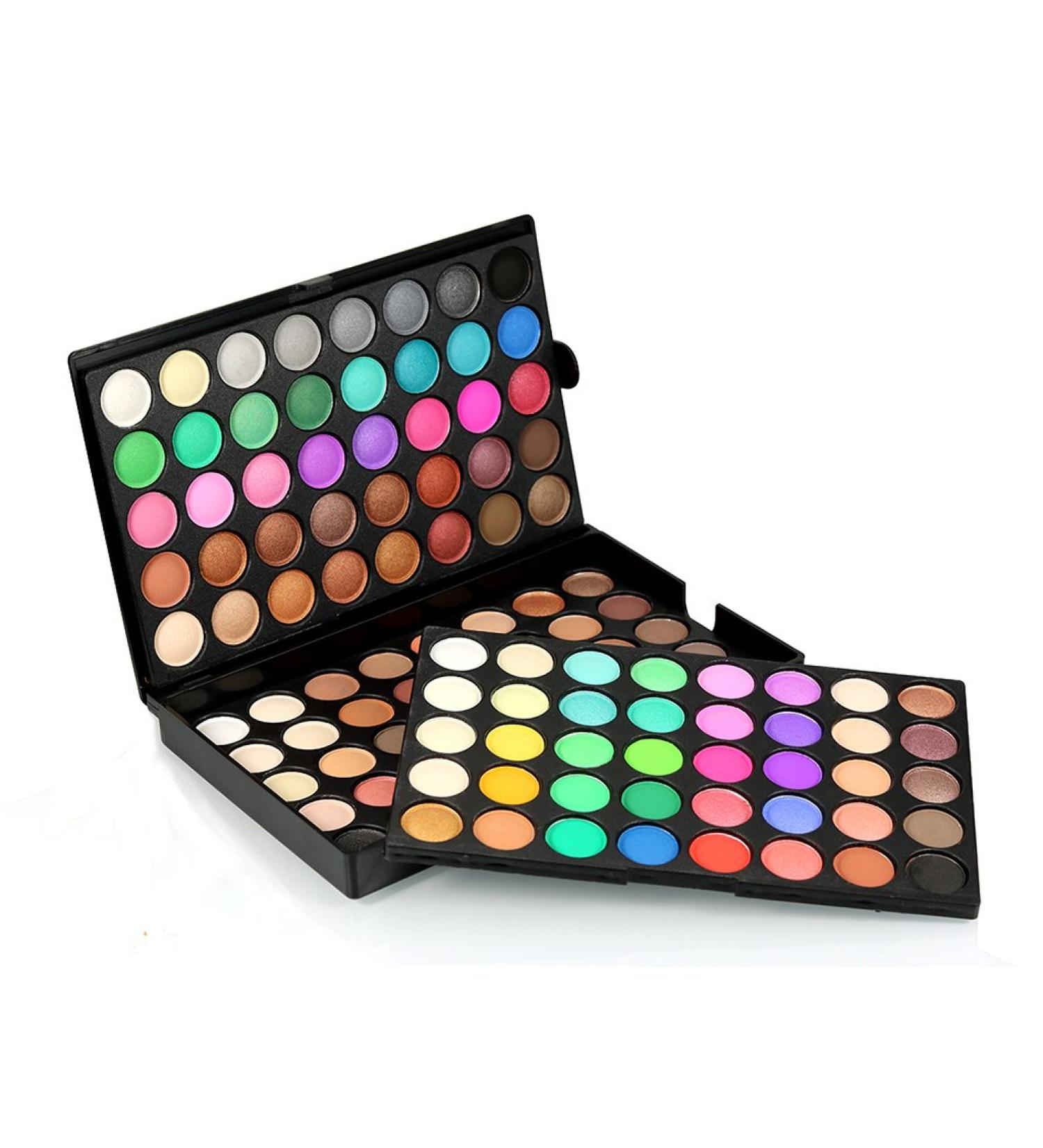 Jojomis Shimmer & Matte Eyeshadows Eye Shadow Makeup Palette Multicolor Eyes Cosmetic Powder Long Lasting 120 Colors - Buy Online on GoSupps.com