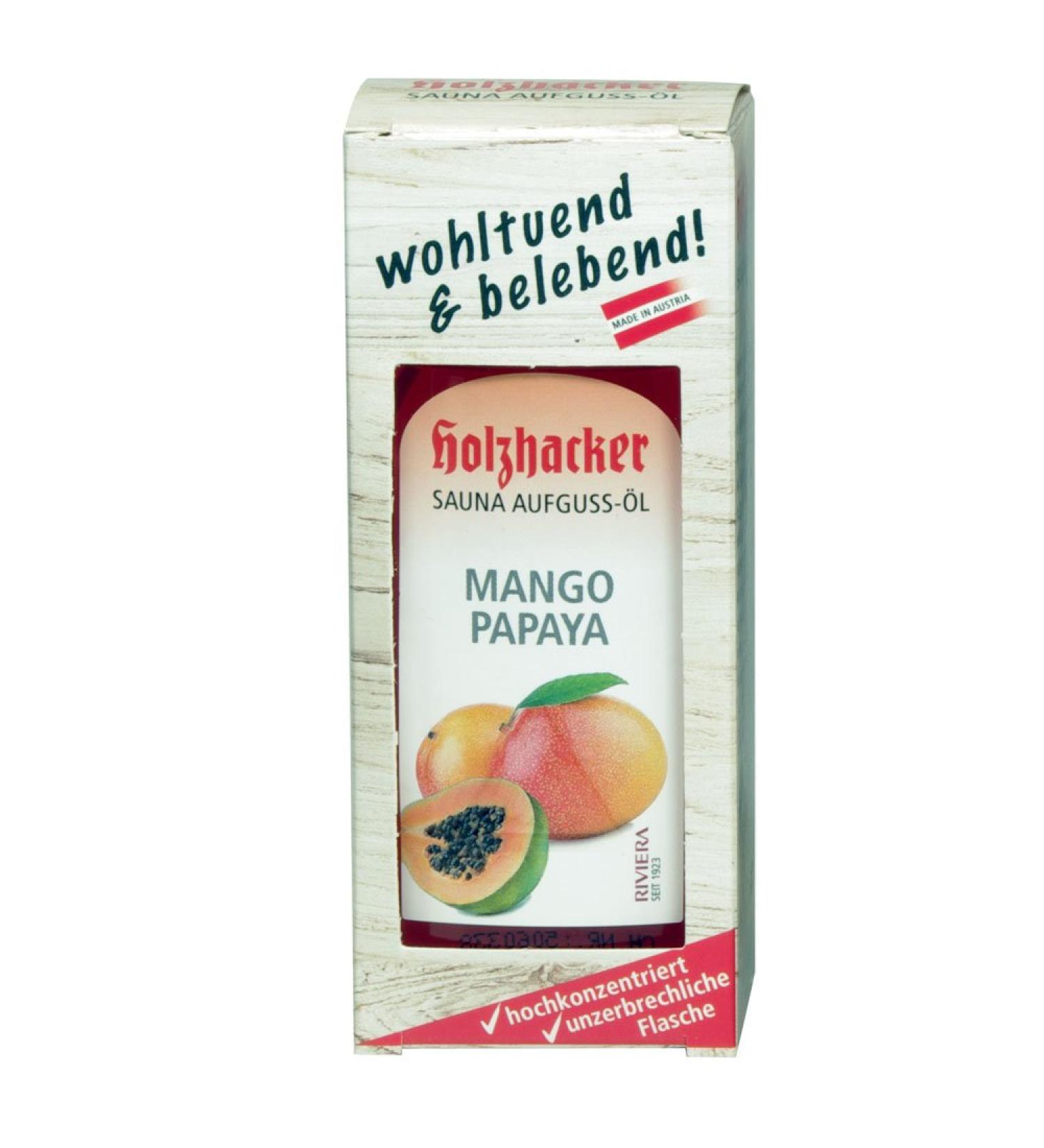 Holzhacker - Sauna infusion oil Mango Papaya 75 ml