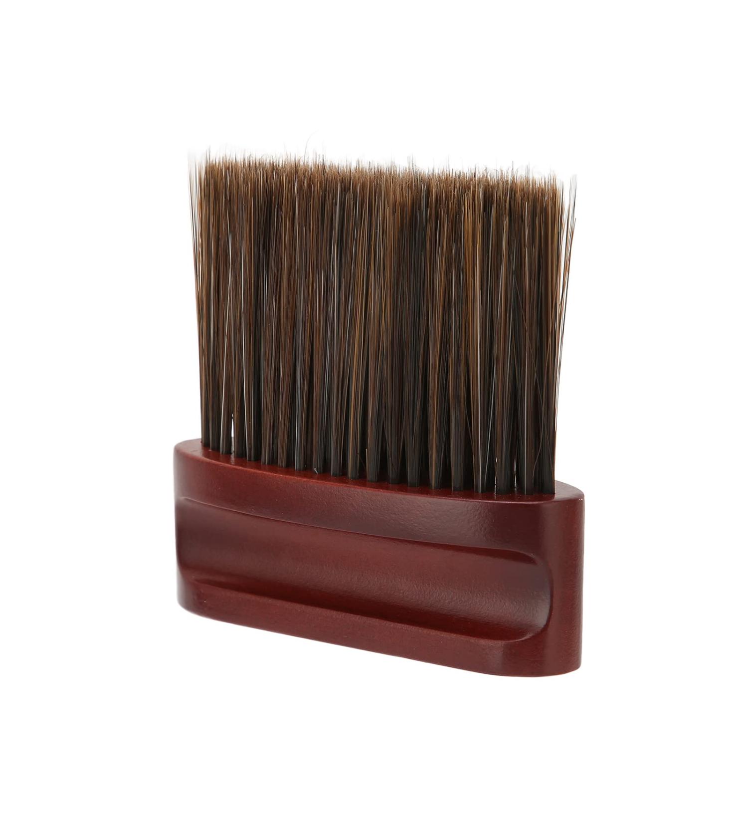 Barber Neck Mop Brush Dark Brown Hair Neck Cleaning Brush for Home Salon - Buy Online on GoSupps.com
