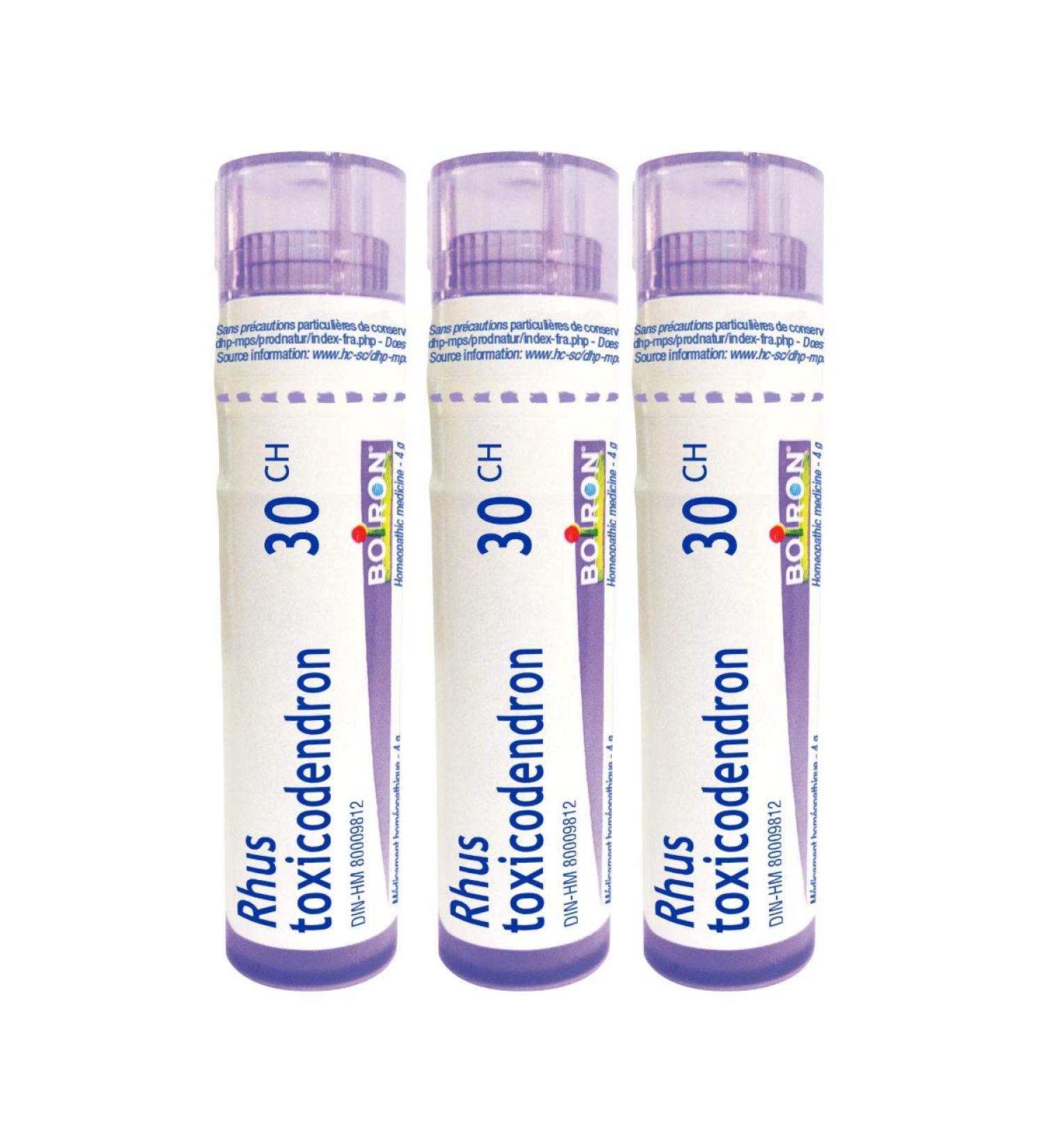 Boiron Rhus Toxicodendron Homeopathic Medicine 3 count - Buy Online on GoSupps.com