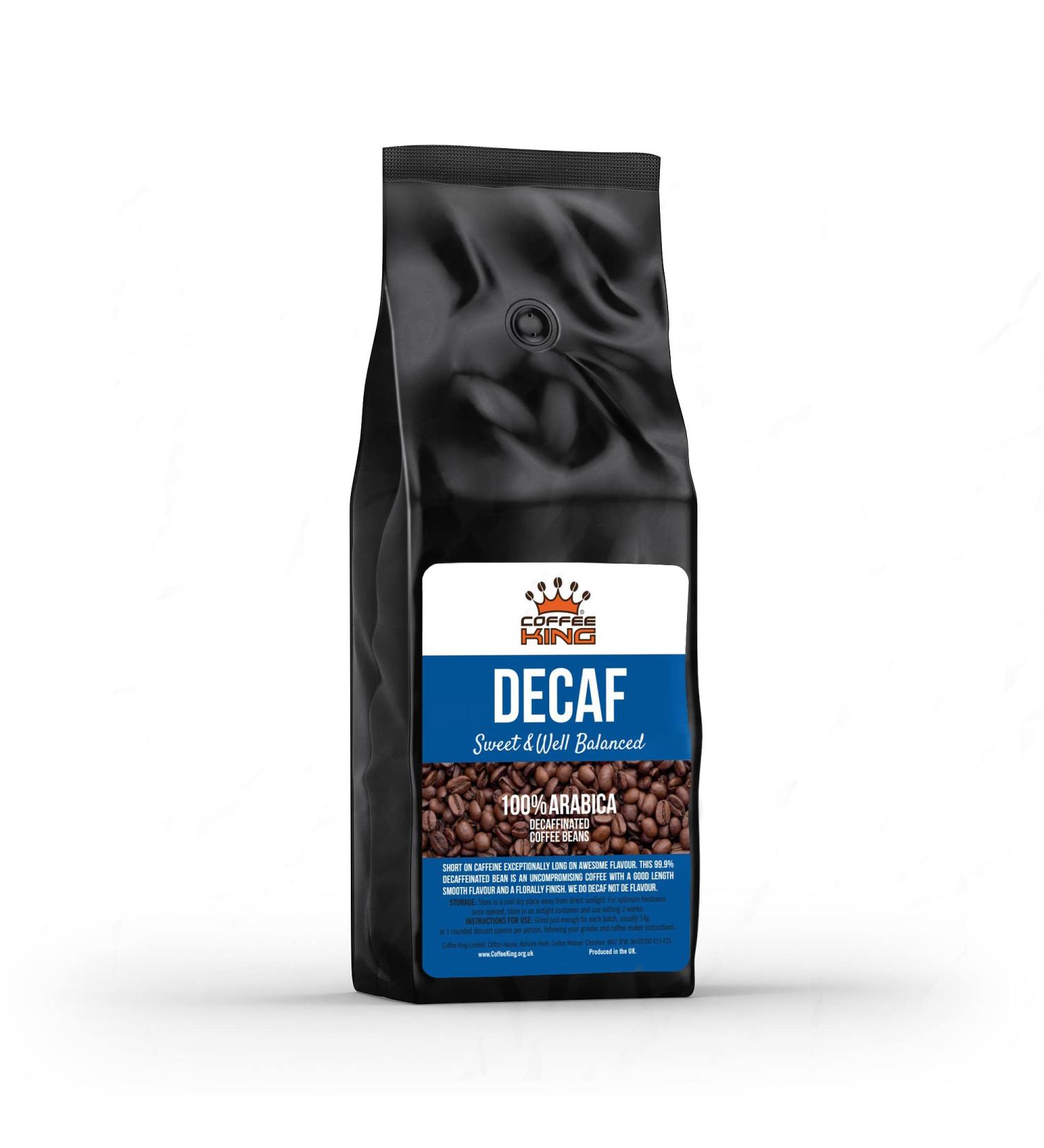 Coffee King - Decaf Coffee Beans 500g