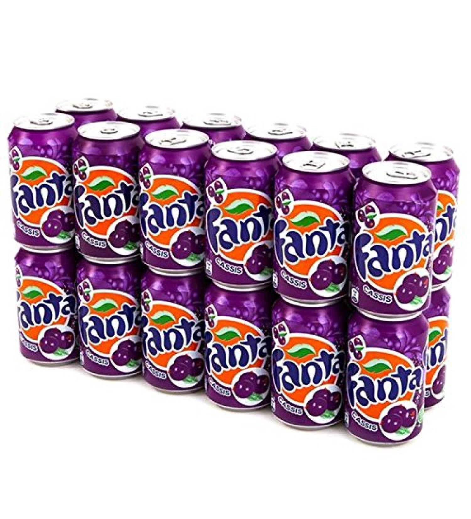 Fanta Fanta Blackcurrant 24 x 330 ml EU with 6 DPG booklet