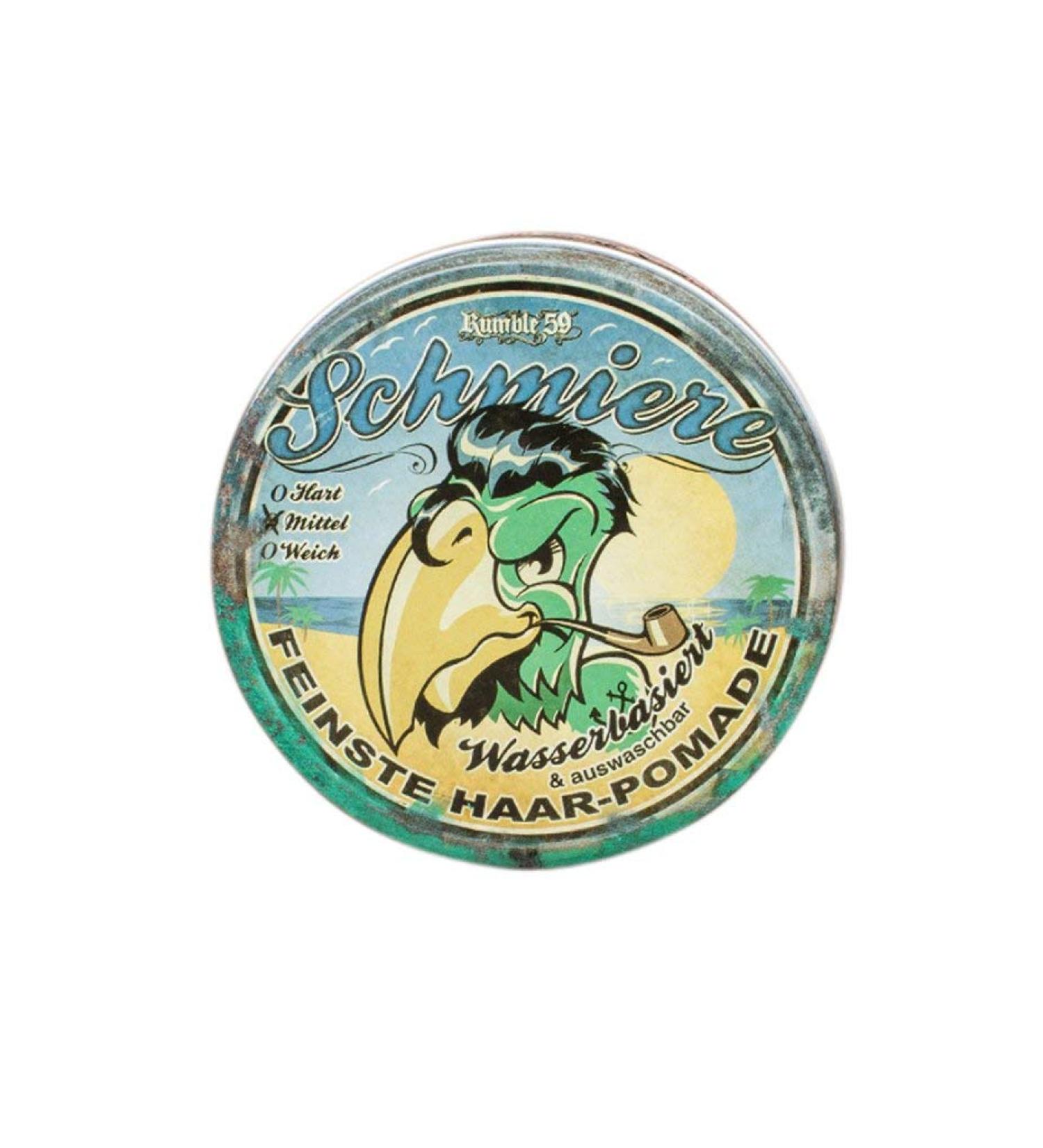 Rumble59 Schmiere Medium Water-Based Pomade - Top Choice for International Hair Styling - Buy Online on GoSupps.com