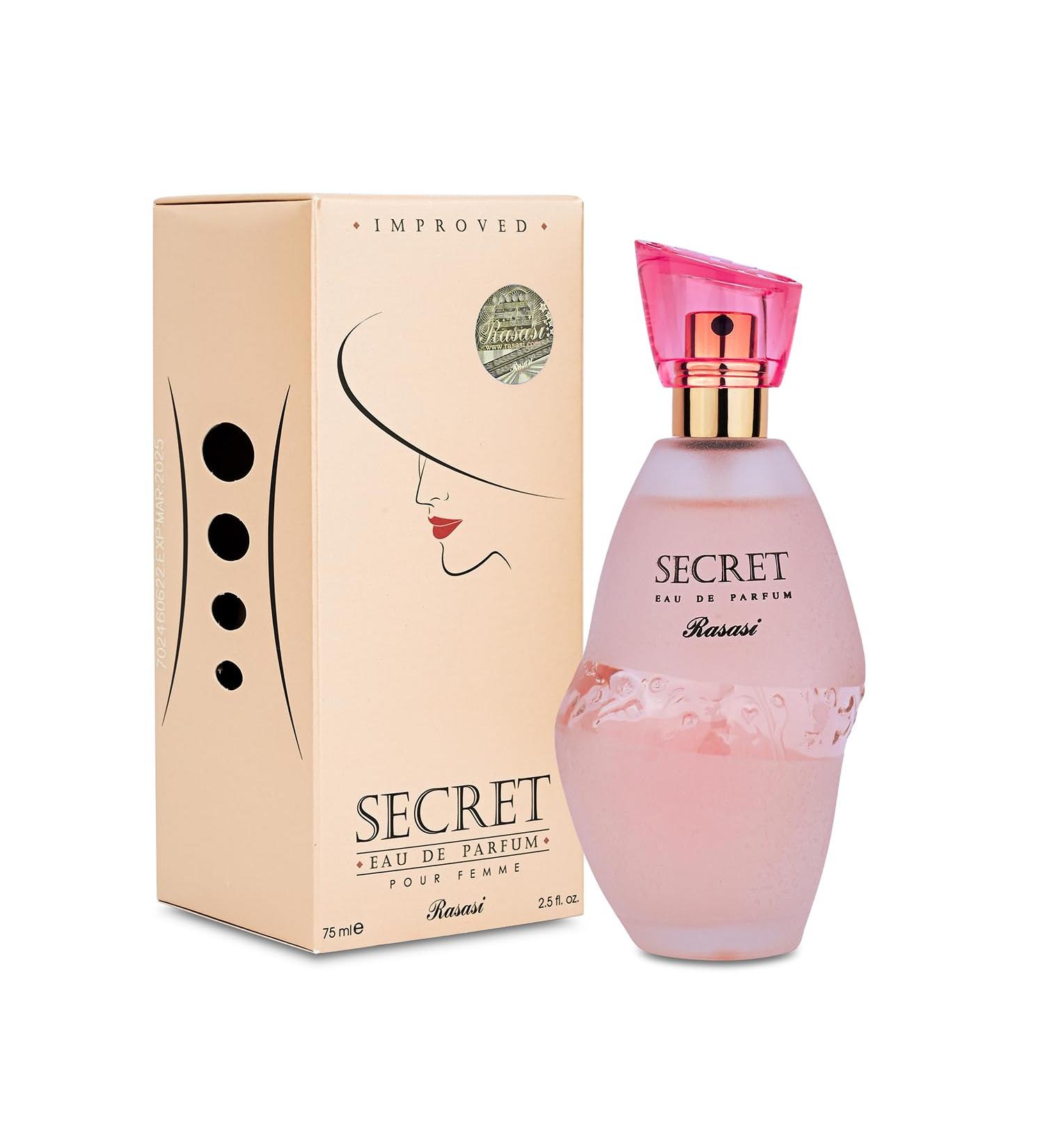 Rasasi Secret Eau De Parfum Spray for Women 2.5 Ounce - Buy Online on GoSupps.com