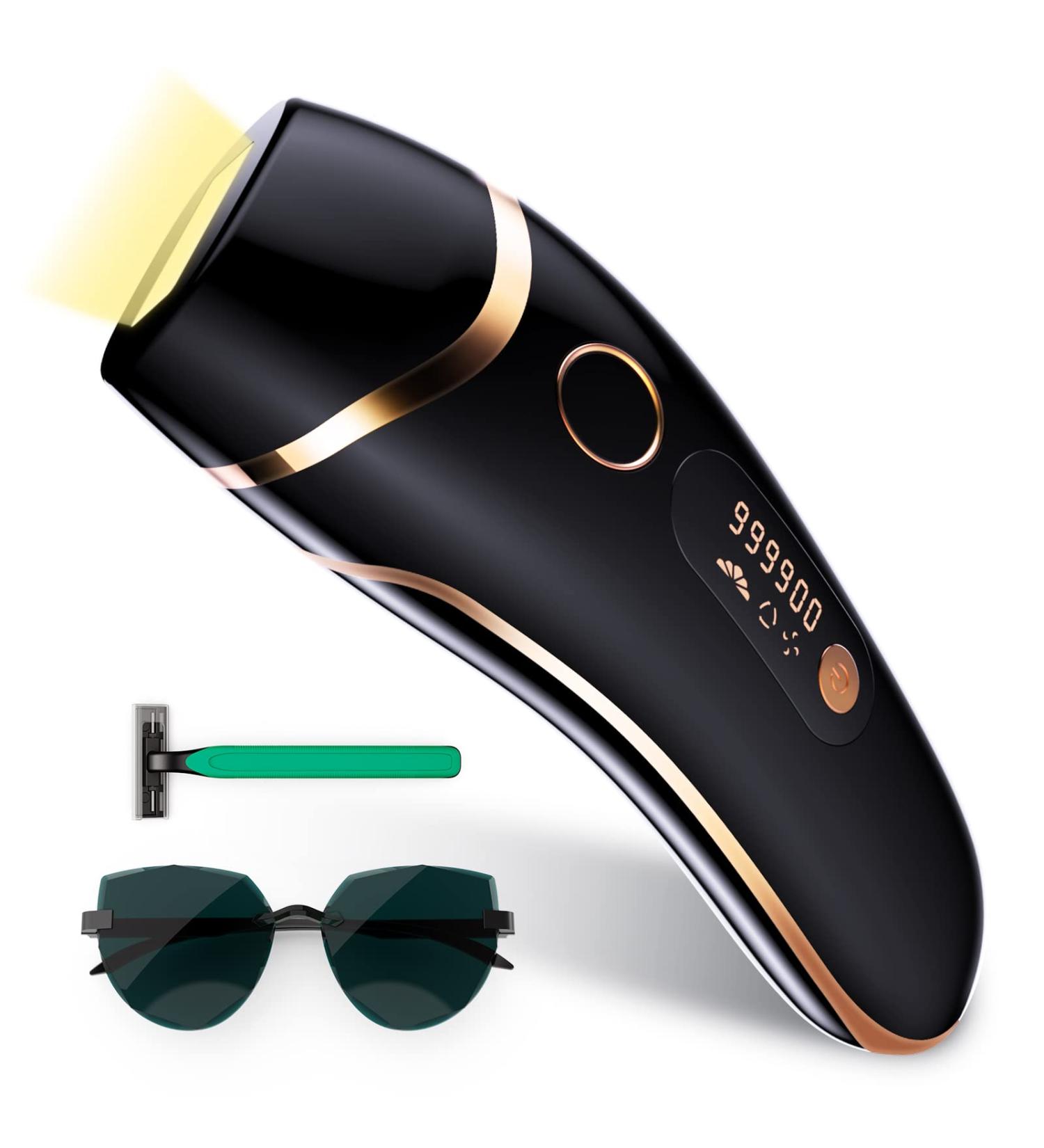 Laser Hair Removal: Permanent IPL Device for Face, Upper Lip, Chin, Bikini, Leg & More - Buy Online on GoSupps.com