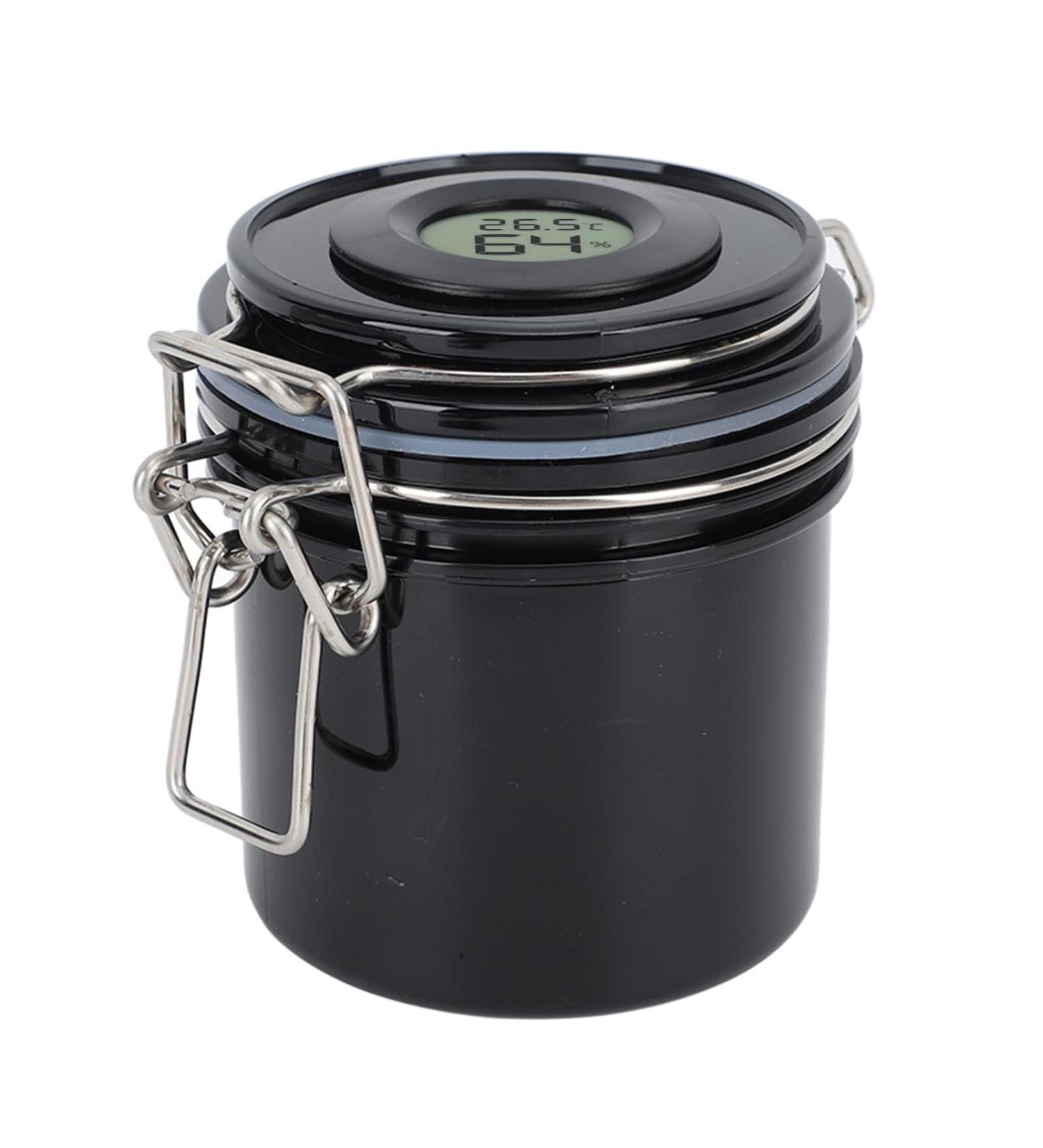 Eyelash Glue Storage Jar Eyelash Glue Storage Container Large Screen 200ml Stainless Steel Sealed Large Capacity Ctivated Carbon for Eyelash Shop (Black) - Buy Online on GoSupps.com