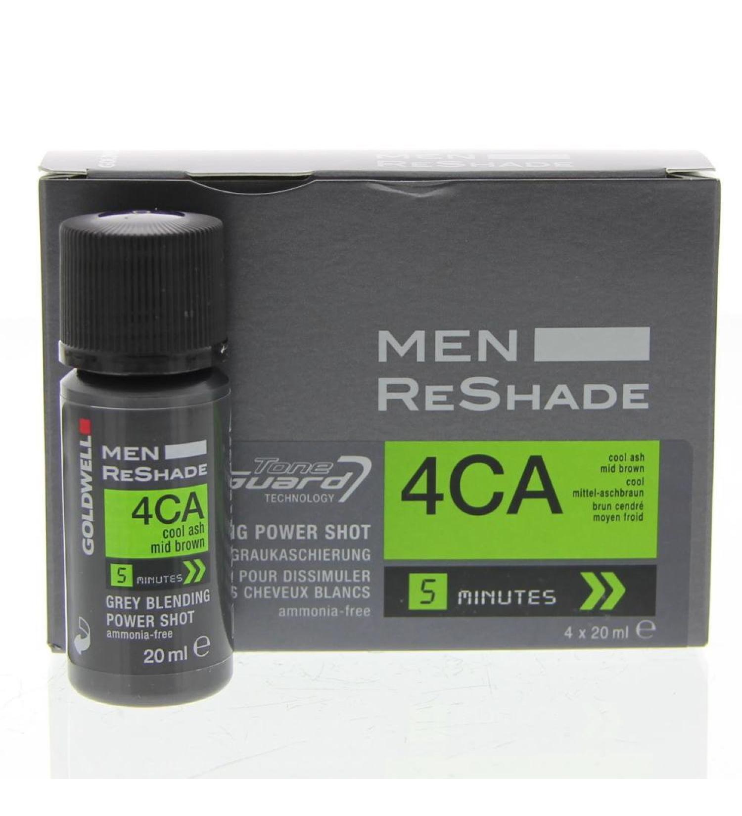 Goldwell Men ReShade Power Shot 4x20ml 4CA