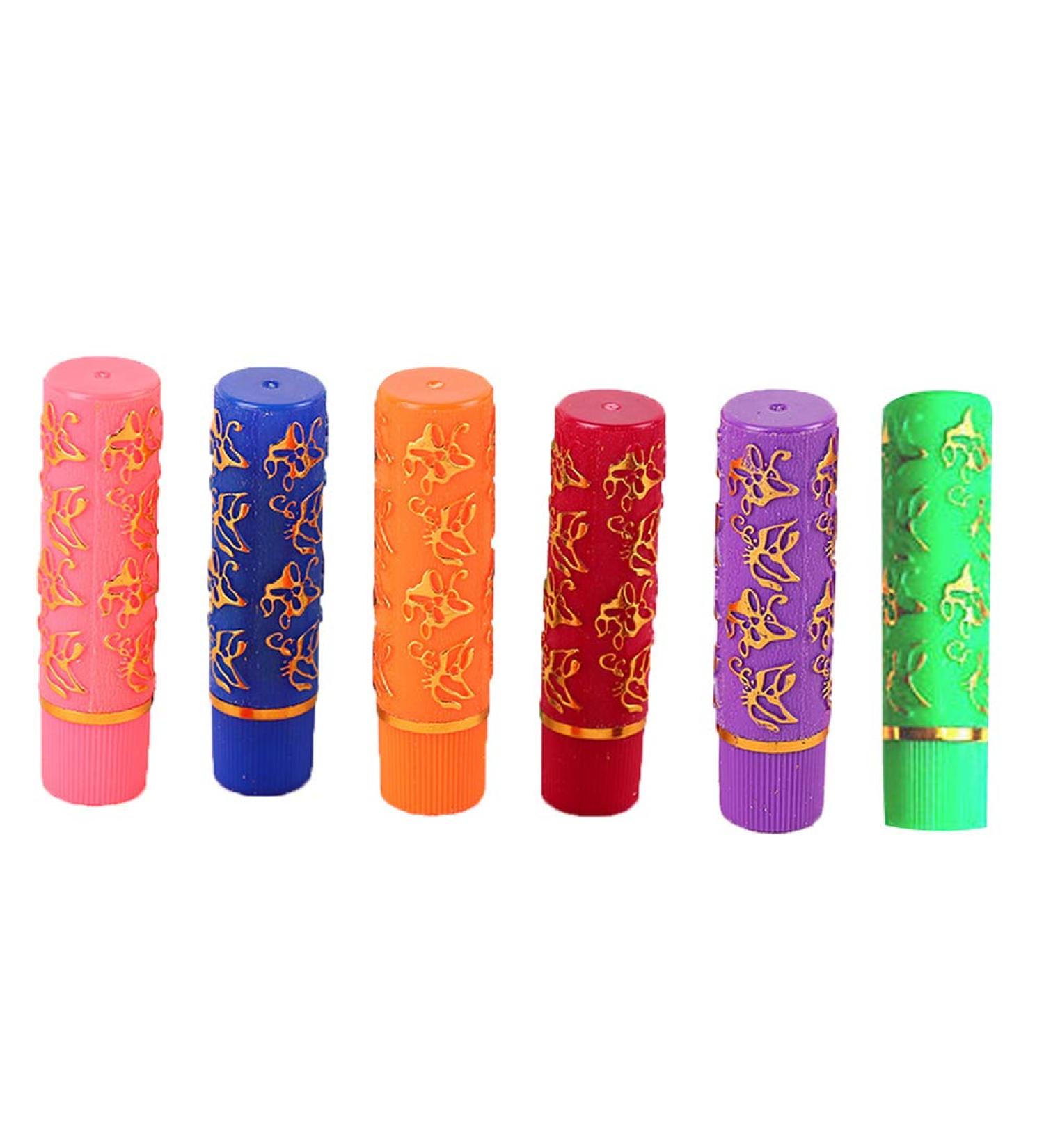 POXIAO Moisture Lipstick Set - 6 Temperature Change Lipsticks in Butterfly Tube | Long-Lasting Hydration & Color | Magic Gloss Balm - Buy Online on GoSupps.com